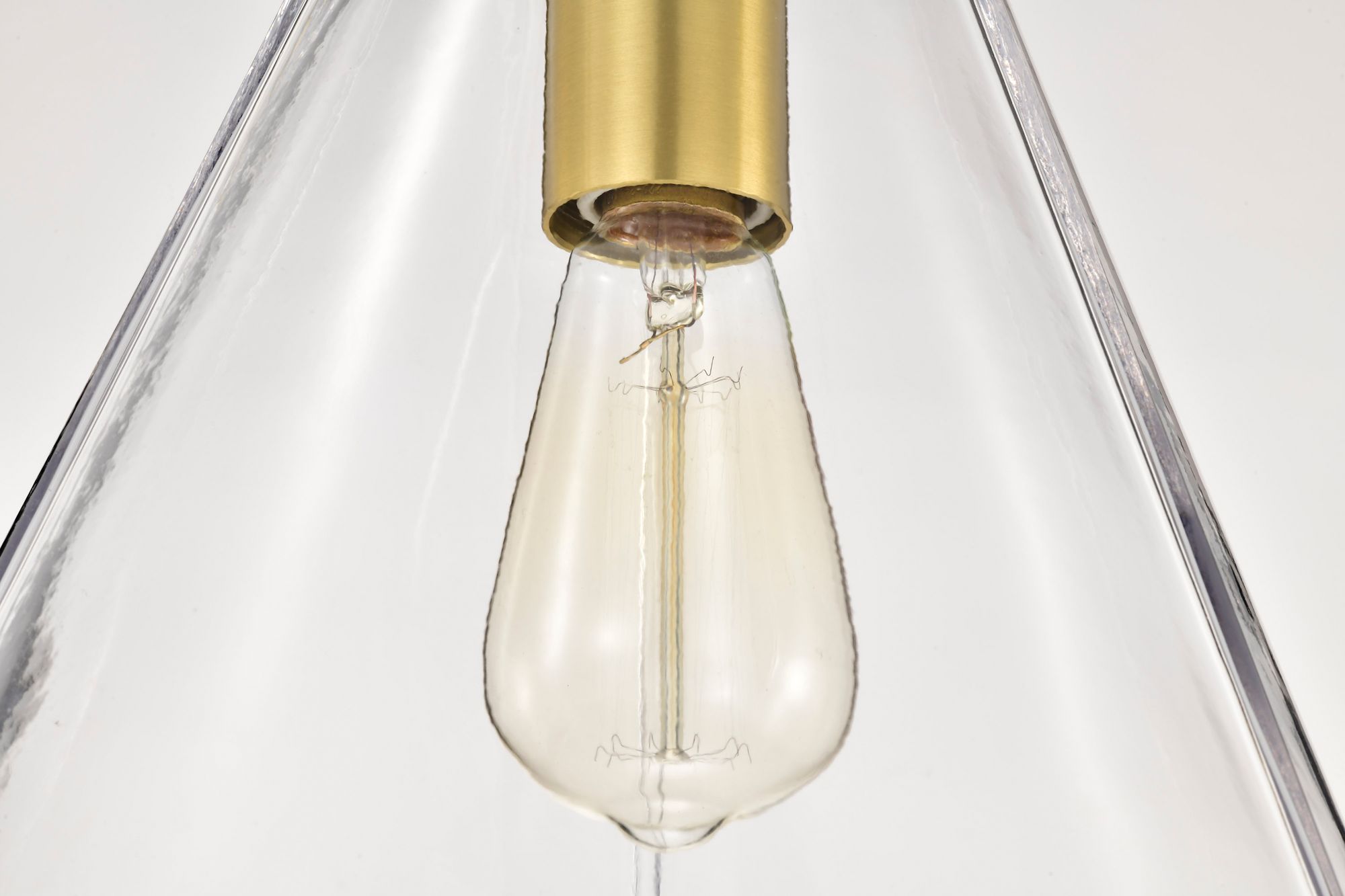 Nuvo Gianna 8" Wide Vintage Brass Mini Pendant