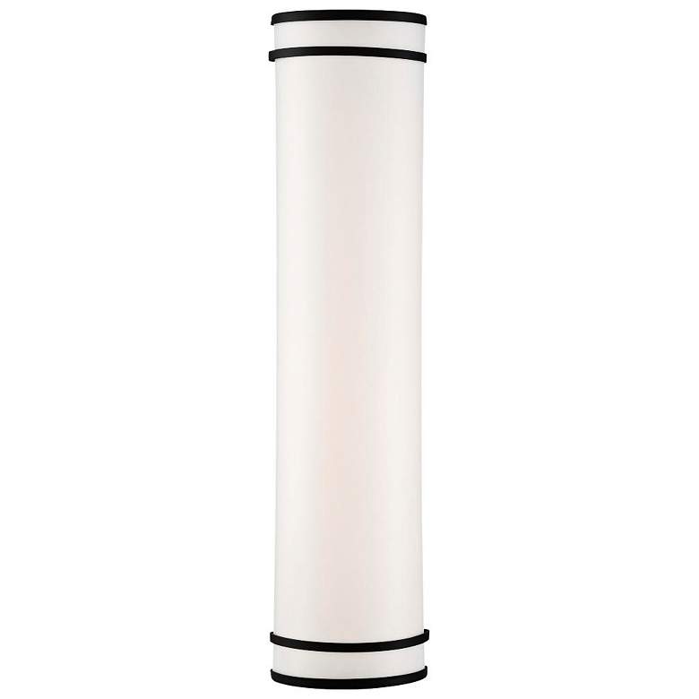 Image 7 Nuvo Glamour 50" Wide Black LED Linear Flush Mount Ceiling Light more views