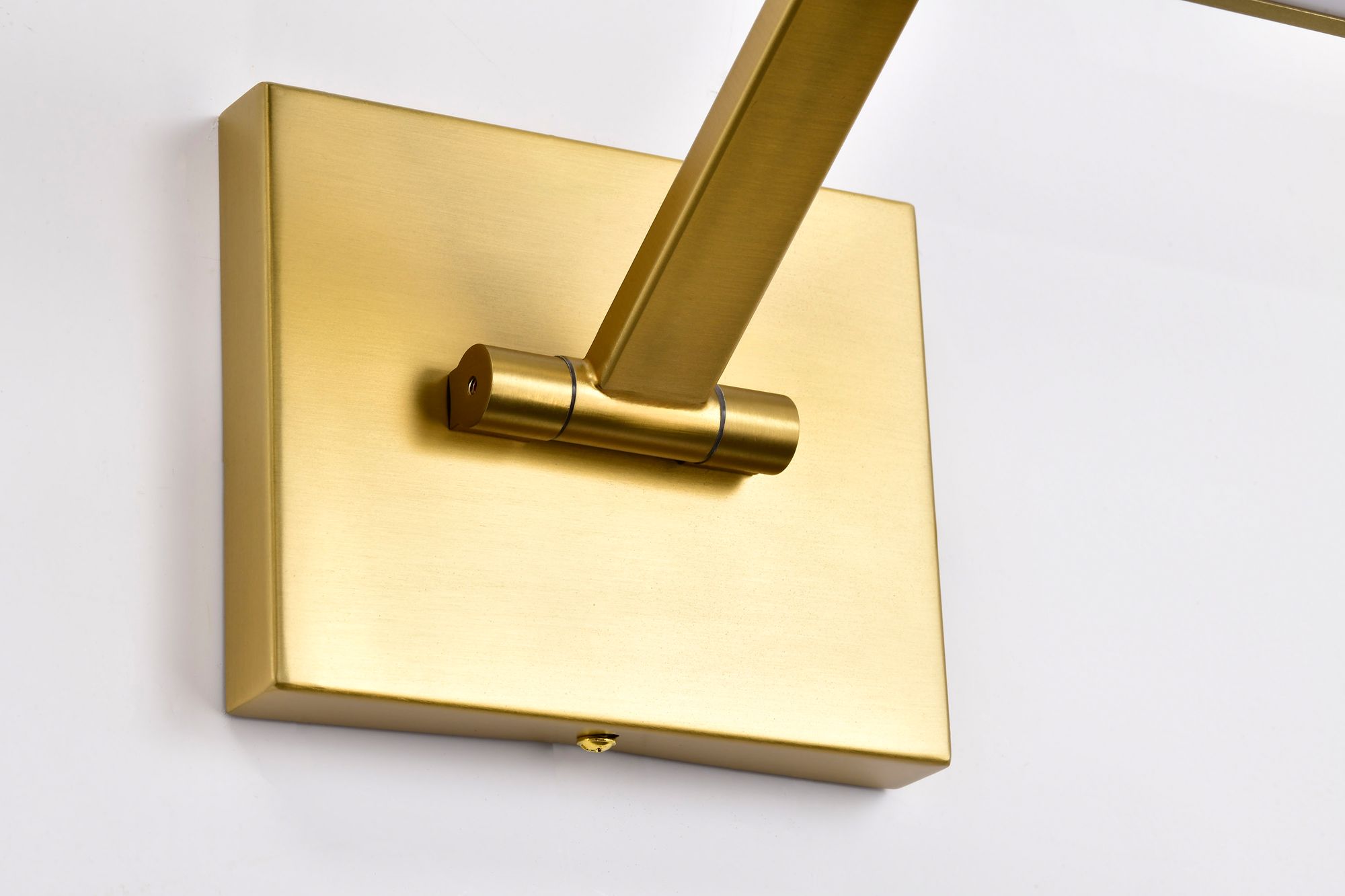 Nuvo Hazel 12" Vintage Brass LED Picture Light - 3 CCT Selectable