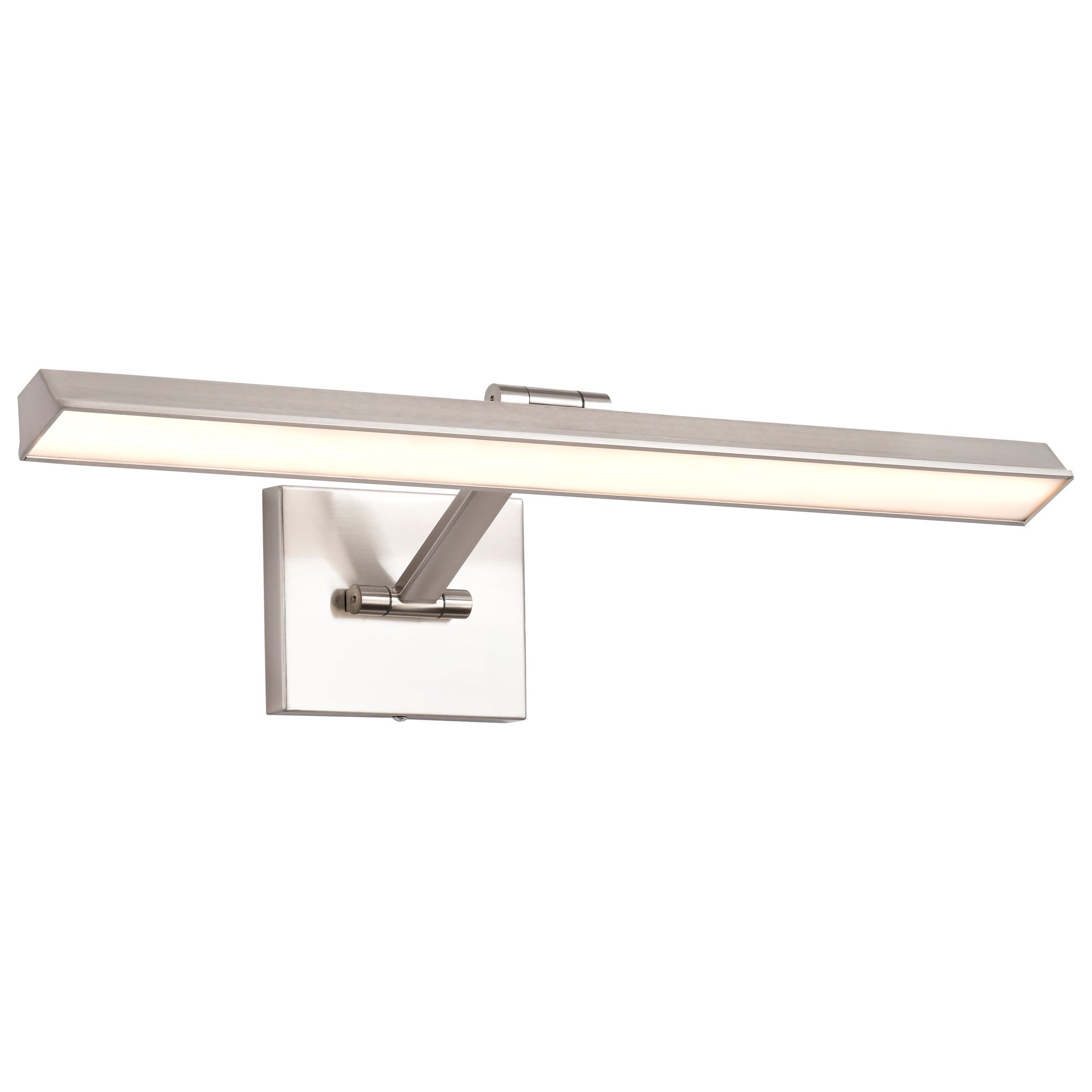 Image 4 Nuvo Hazel 24" Brushed Nickel LED Picture Light - 3 CCT Selectable more views