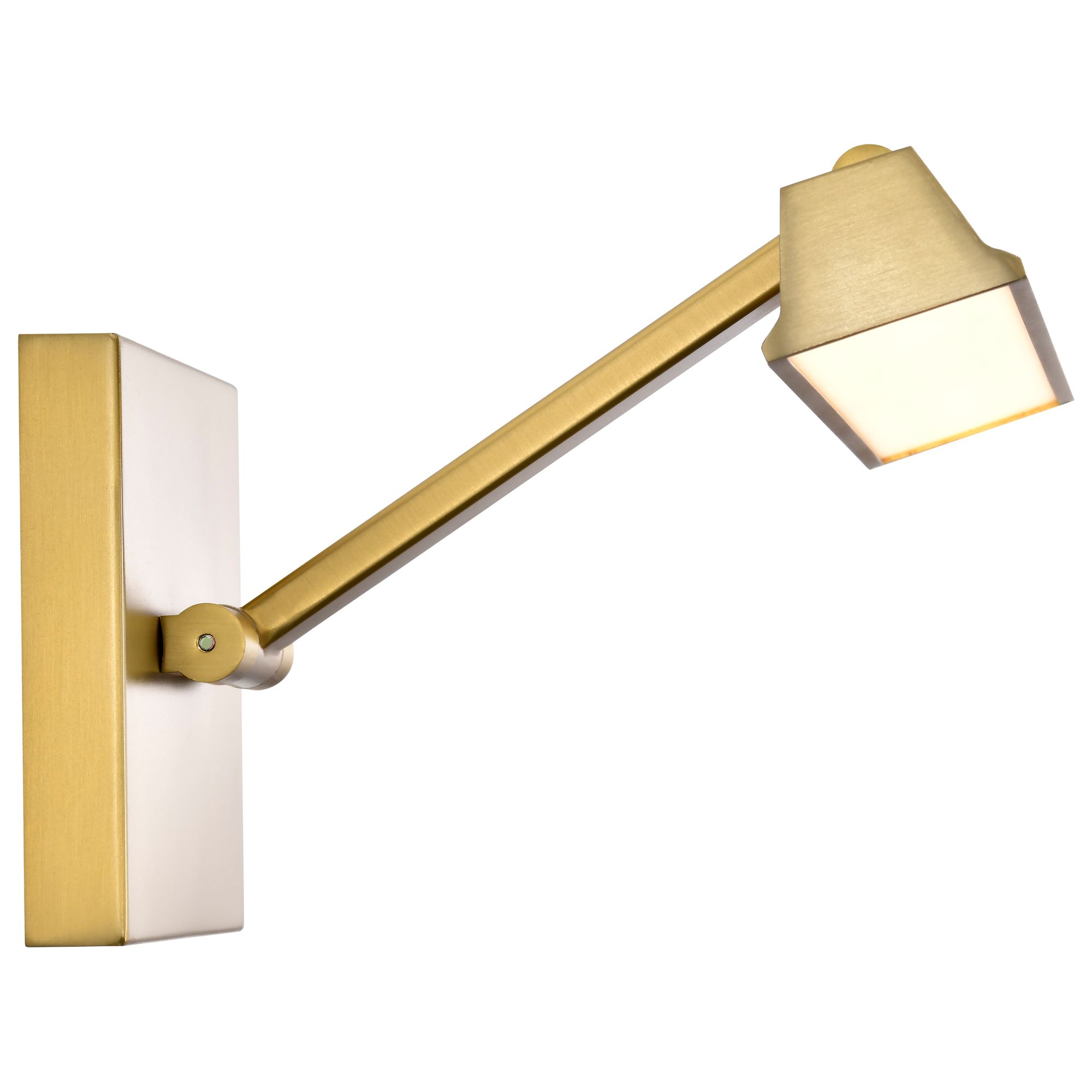 Nuvo Hazel 24" Vintage Brass LED Picture Light - 3 CCT Selectable