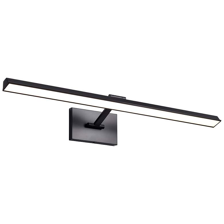 Image 1 Nuvo Hazel 36" Black LED Picture Light - 3 CCT Selectable