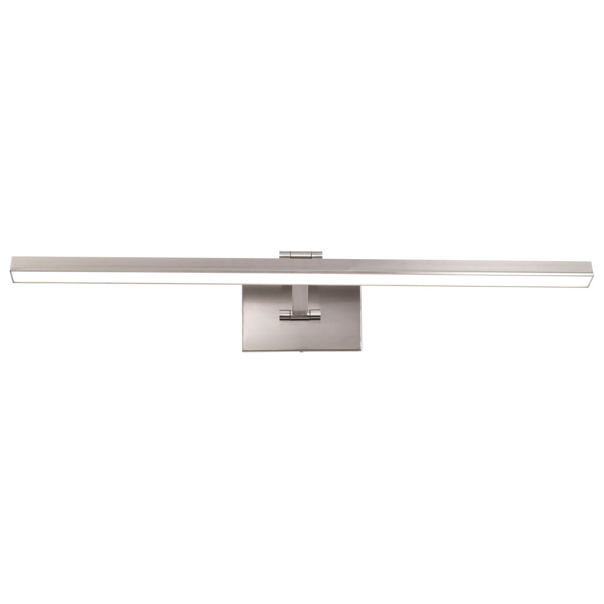 Nuvo Hazel 36" Brushed Nickel LED Picture Light - 3 CCT Selectable