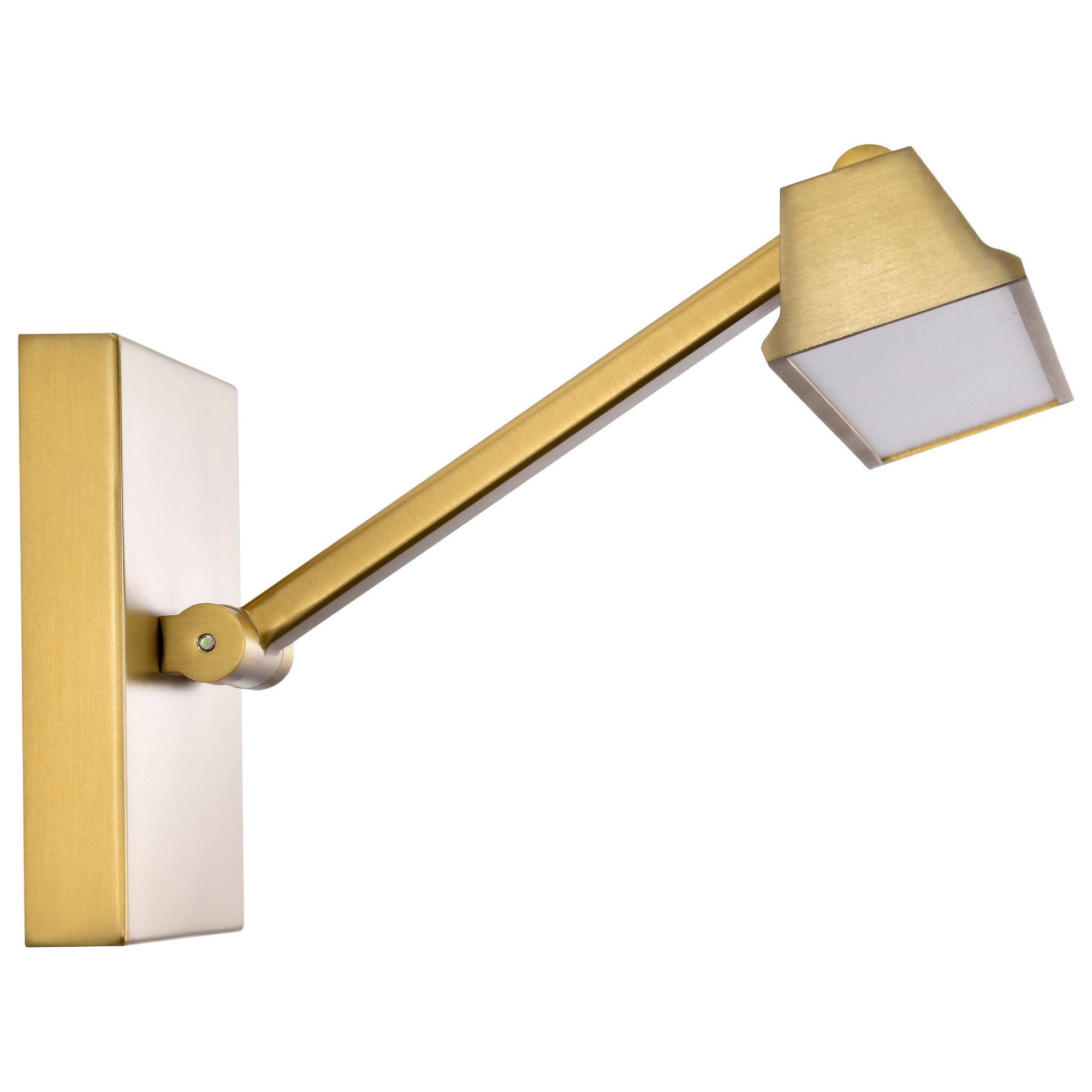 Nuvo Hazel 36" Vintage Brass LED Picture Light - 3 CCT Selectable