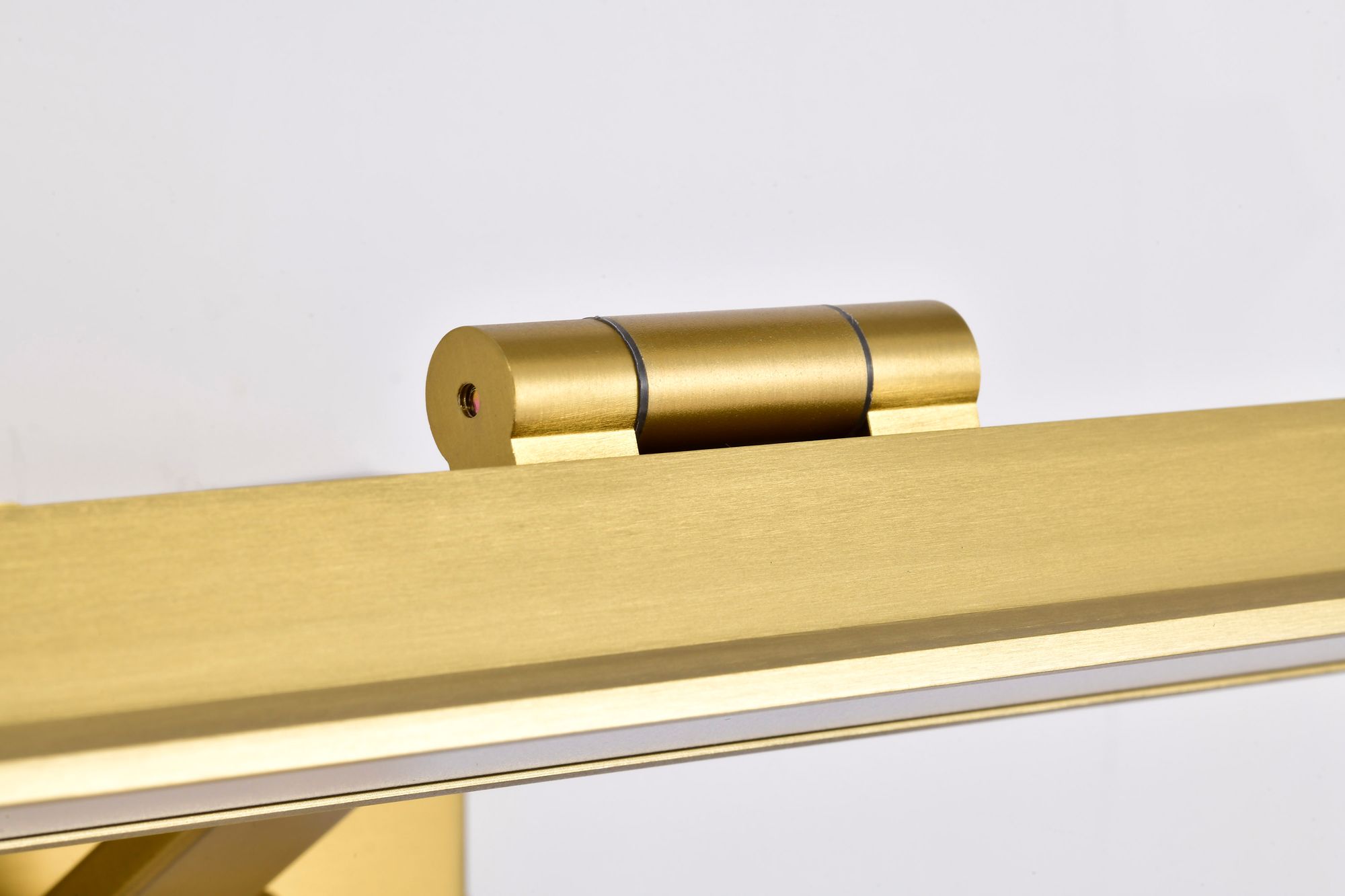 Nuvo Hazel 36" Vintage Brass LED Picture Light - 3 CCT Selectable