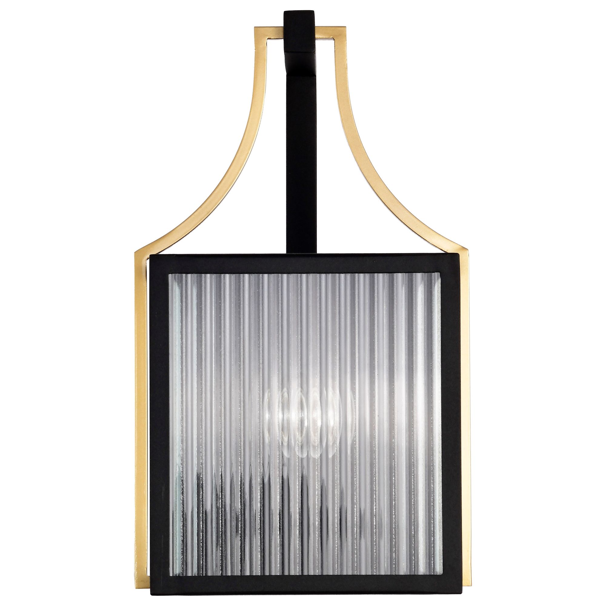 Image 7 Nuvo Holden 14 1/2" High Gold and Black Medium Outdoor Lantern more views