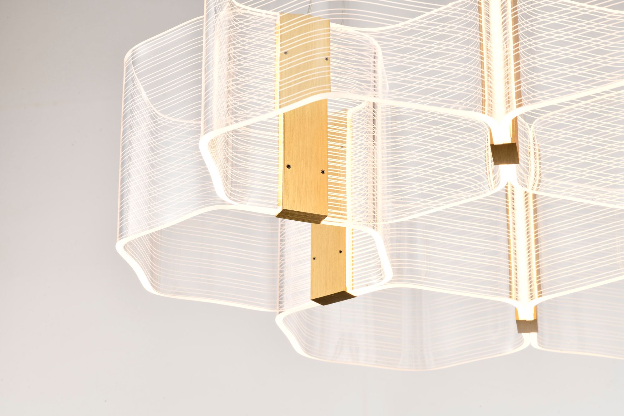 Nuvo Kenzo 20 1/2" Polished Anodized Bronze 6 Light LED Chandelier