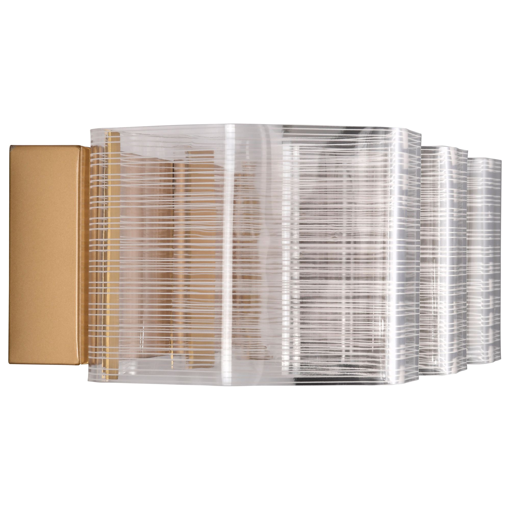 Image 7 Nuvo Kenzo 25 "Wide Polished Anodized Bronze LED 3 Light Vanity more views