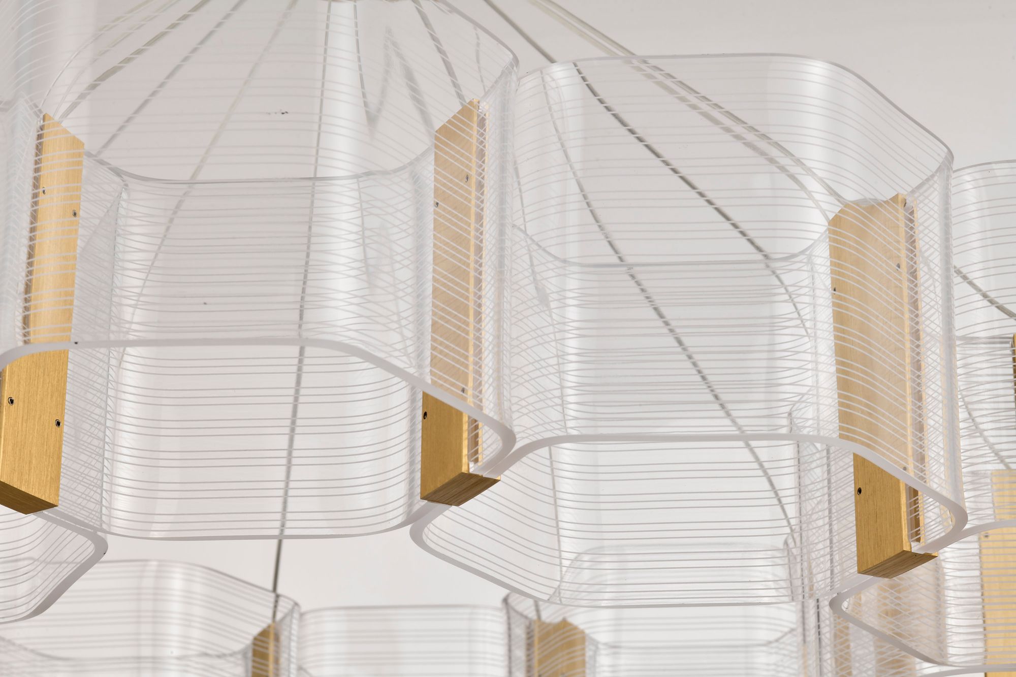 Nuvo Kenzo 34" Polished Anodized Bronze 12 Light LED Chandelier