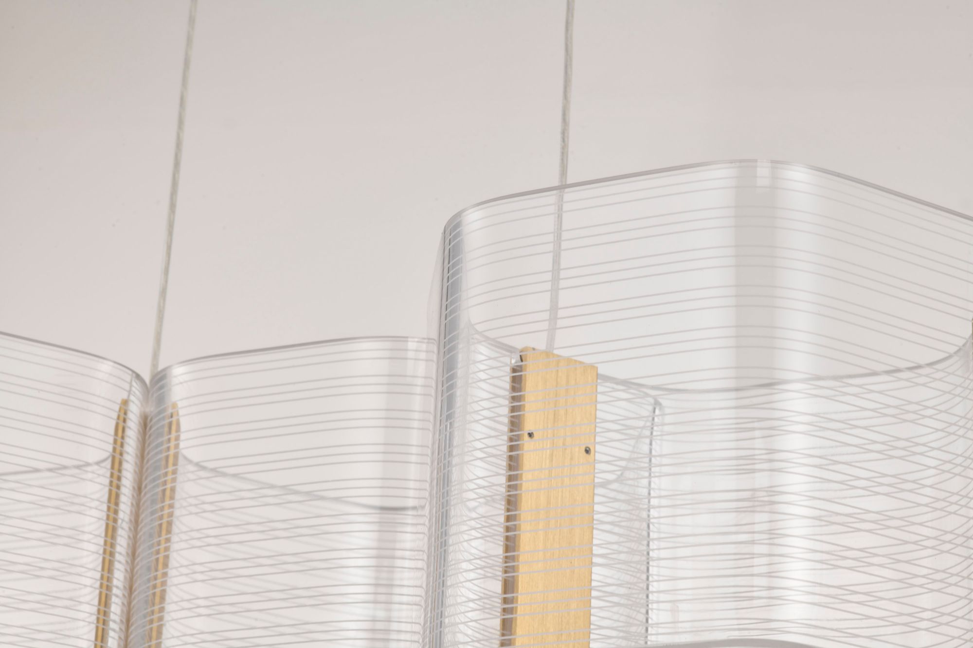 Nuvo Kenzo 37" Polished Anodized Bronze 6 Light LED Island Pendant