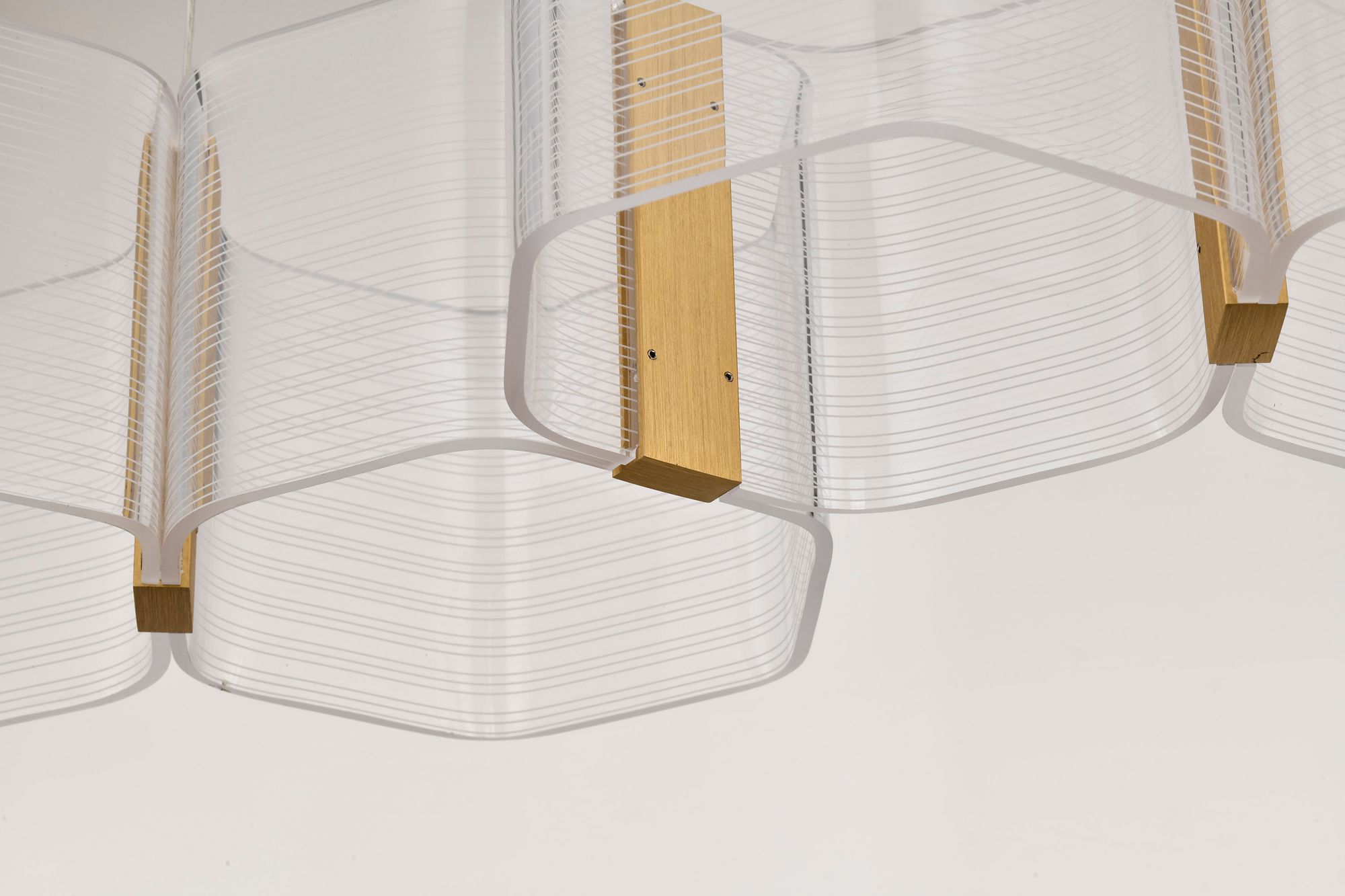 Nuvo Kenzo 37" Polished Anodized Bronze 6 Light LED Island Pendant