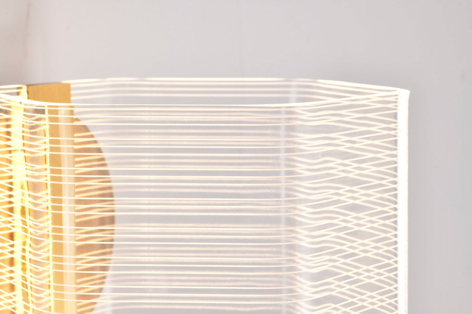 Nuvo Kenzo 5 1/2" High Vintage Brass LED 1 Light Wall Sconce