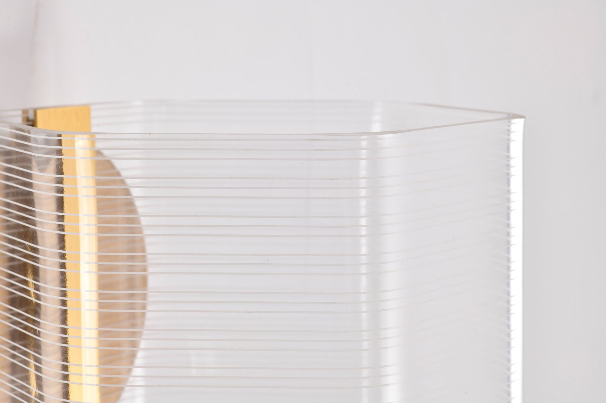 Nuvo Kenzo 5 1/2" High Vintage Brass LED 1 Light Wall Sconce