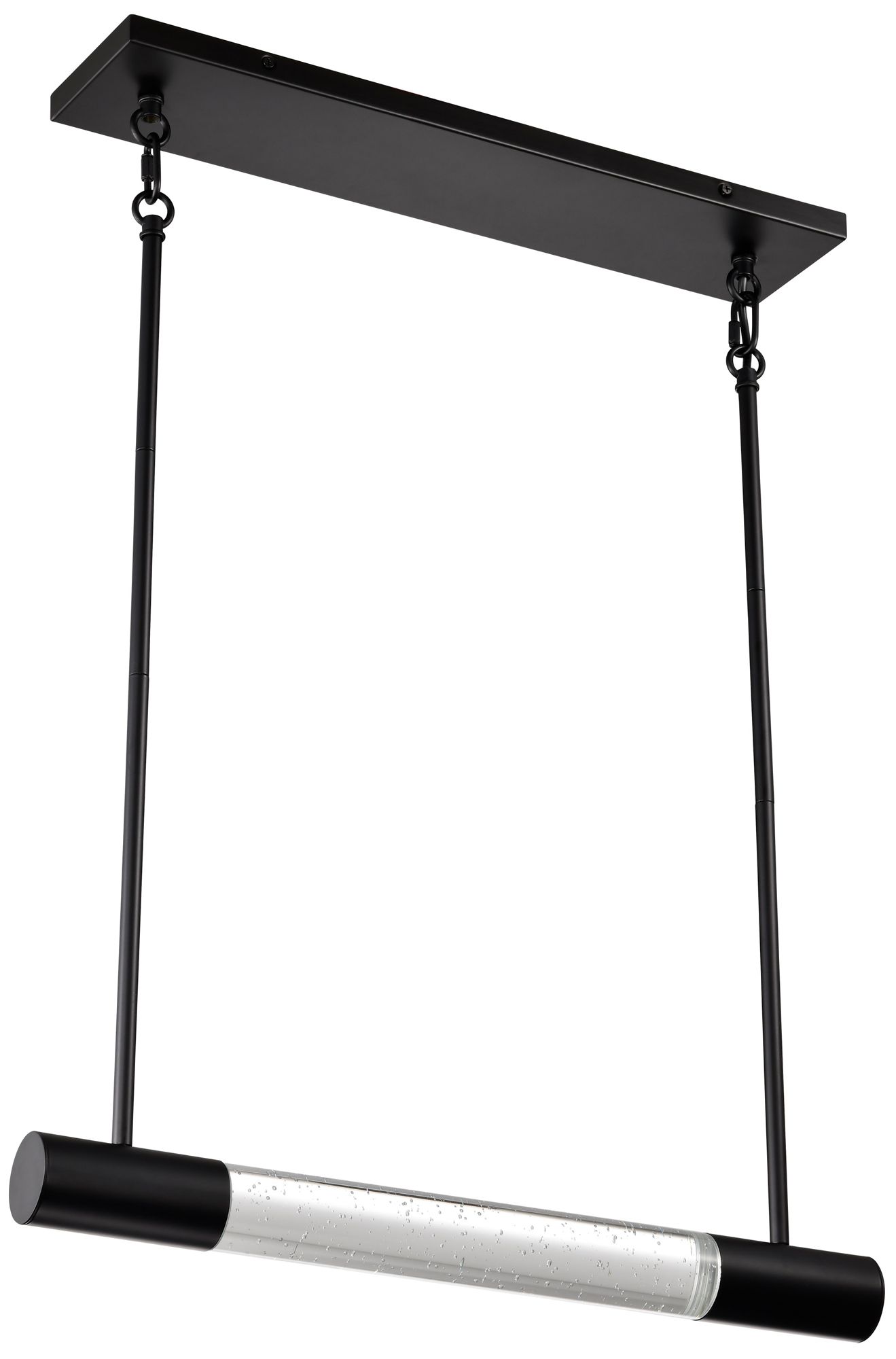 Image 5 Nuvo Lacey 23" Matte Black LED Smart Island Pendant - RGB/TW more views