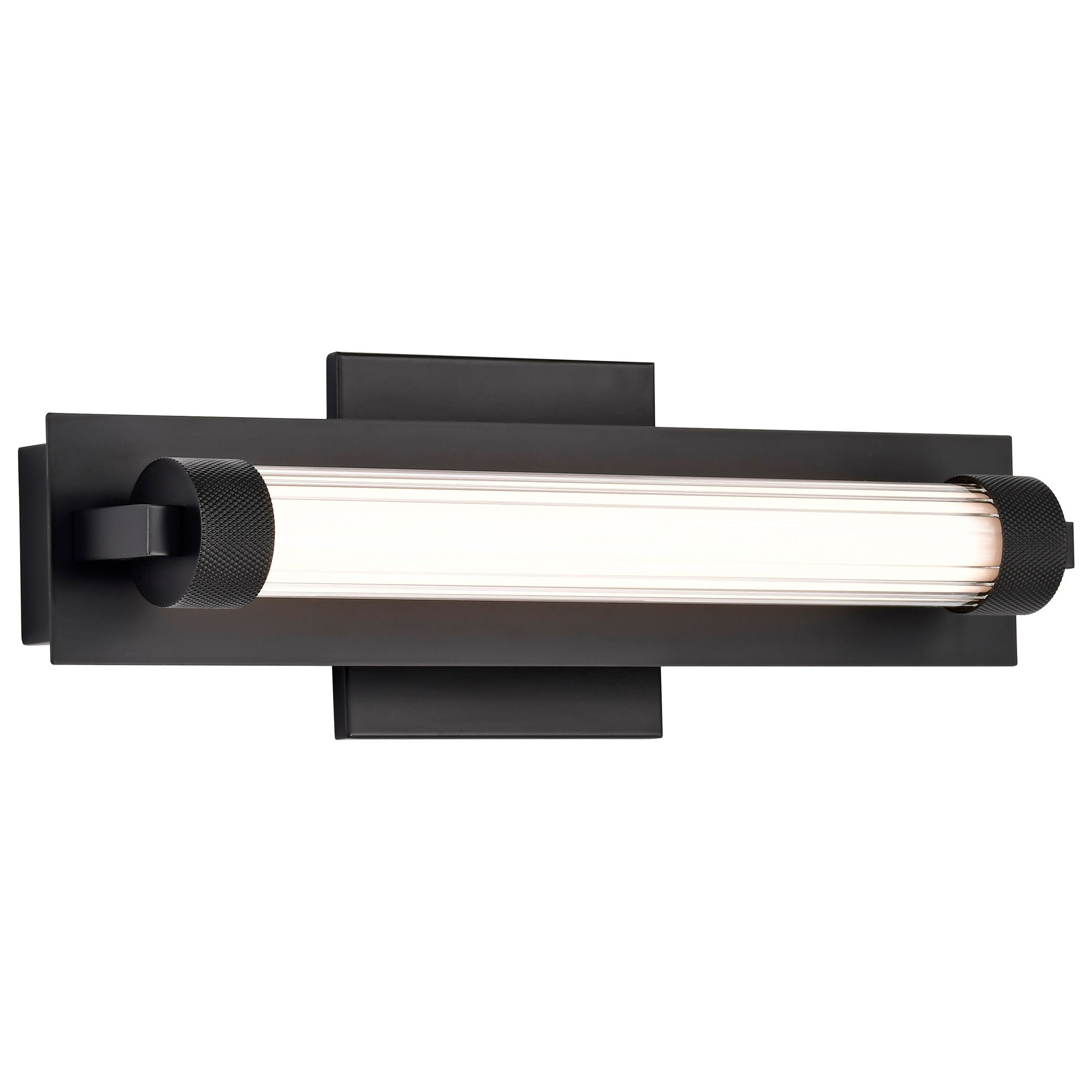 Image 6 Nuvo Larissa 14" Wide Black LED Vanity - 3000K CCT more views