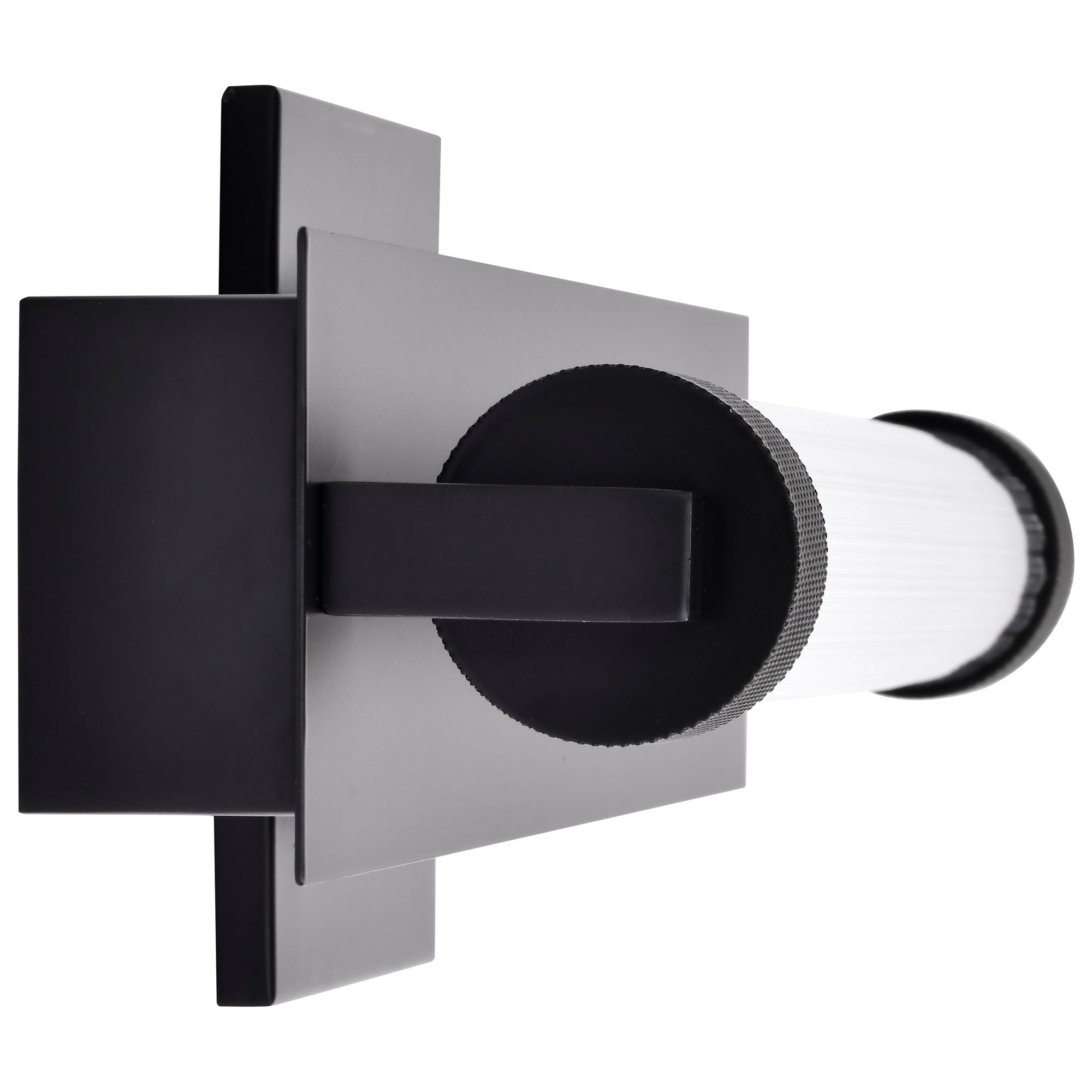 Nuvo Larissa 14" Wide Black LED Vanity - 3000K CCT