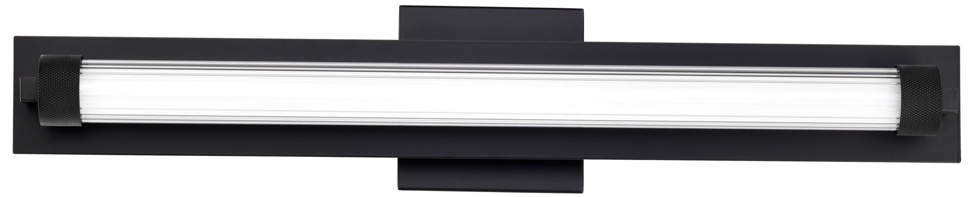 Image 7 Nuvo Larissa 24" Wide Black LED Vanity - 3000K CCT more views