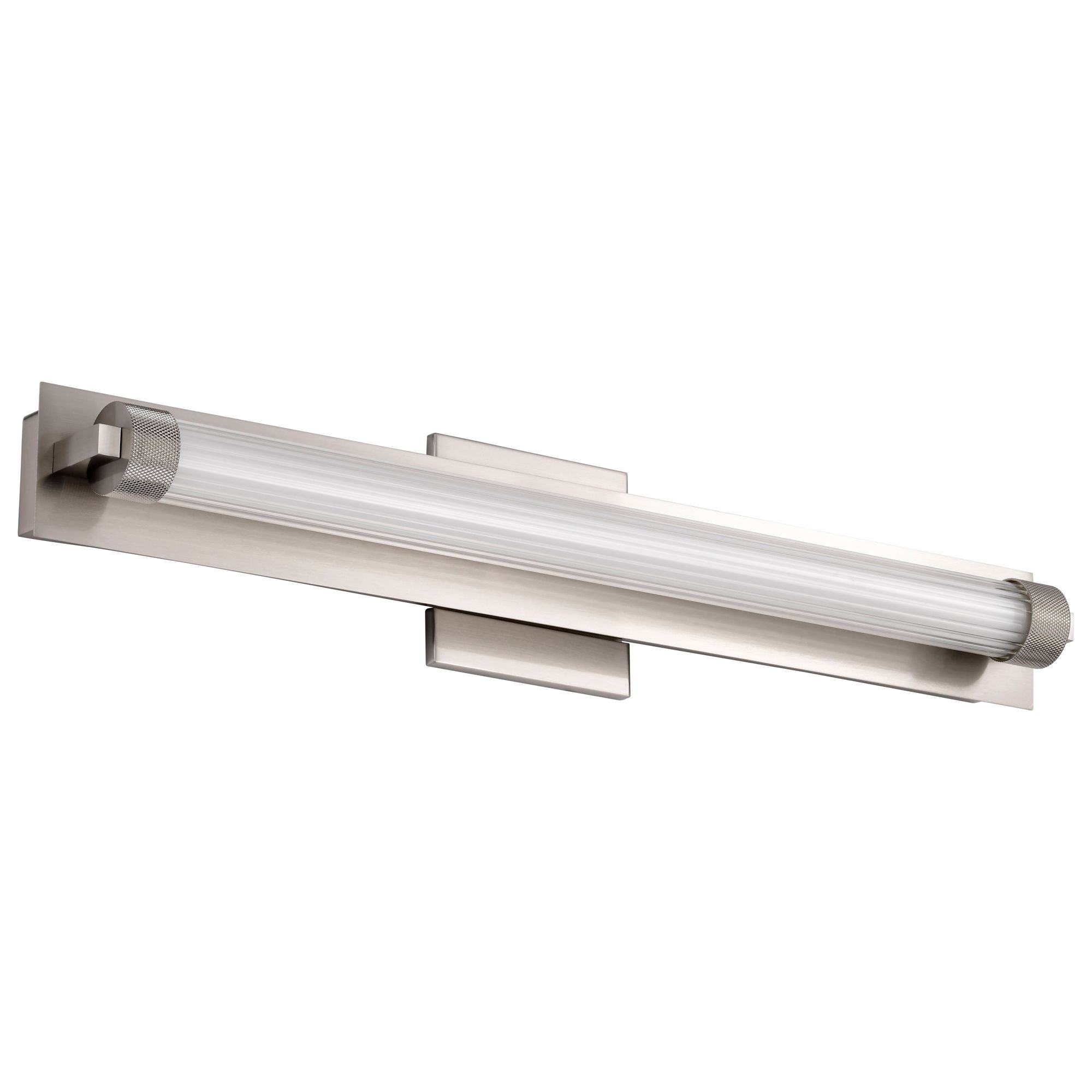 Image 5 Nuvo Larissa 24" Wide Brushed Nickel LED Vanity - 3000K CCT more views