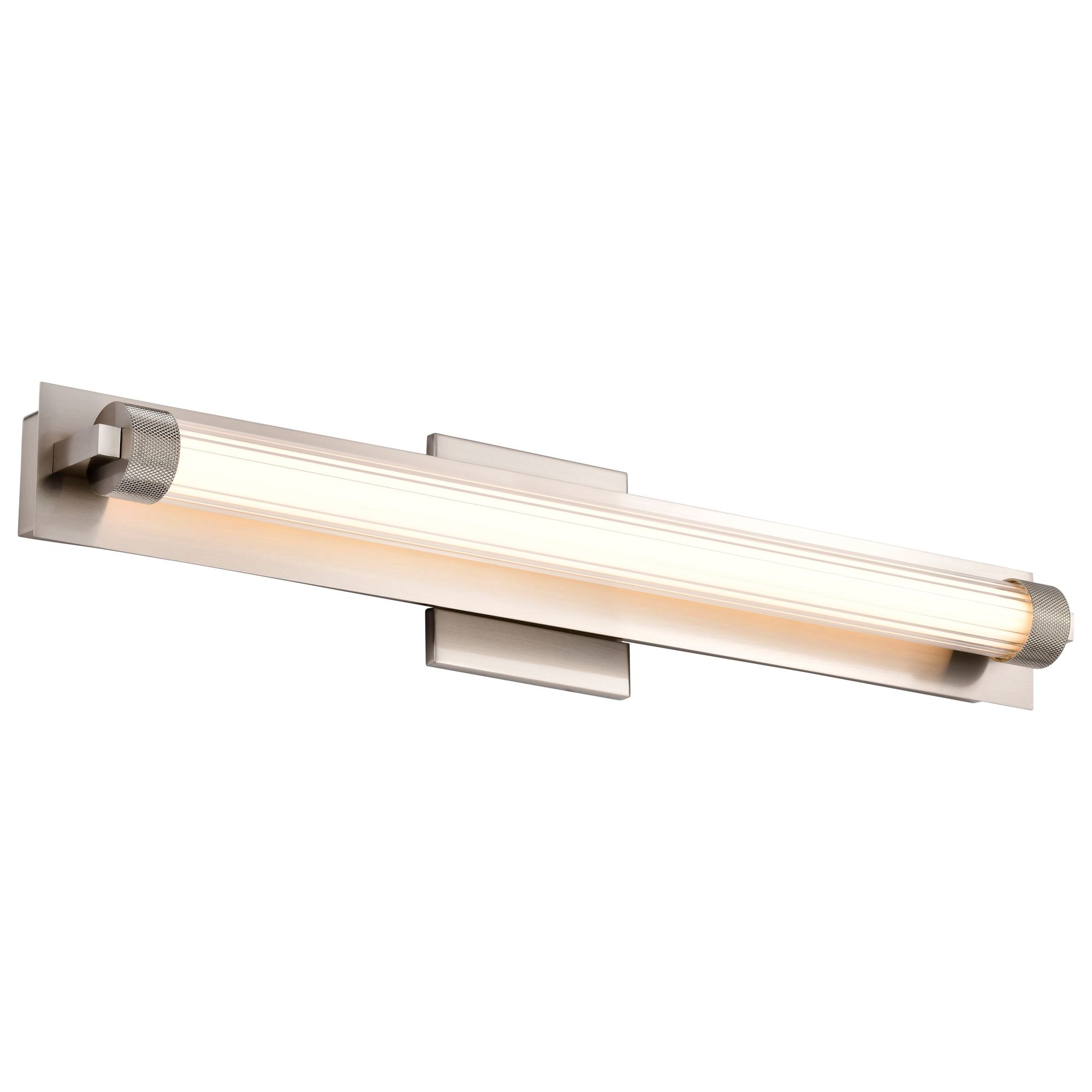 Image 6 Nuvo Larissa 24" Wide Brushed Nickel LED Vanity - 3000K CCT more views