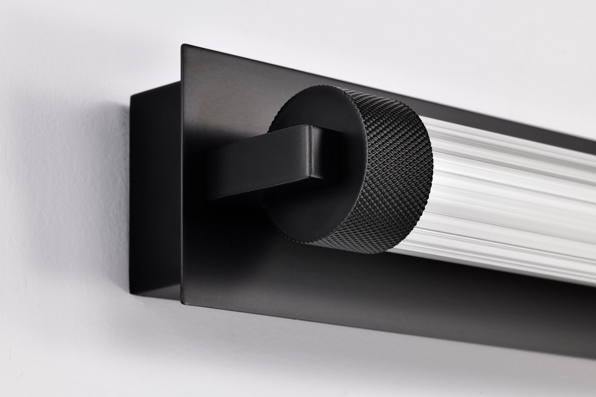 Nuvo Larissa 32" Wide Black LED Vanity - 3000K CCT