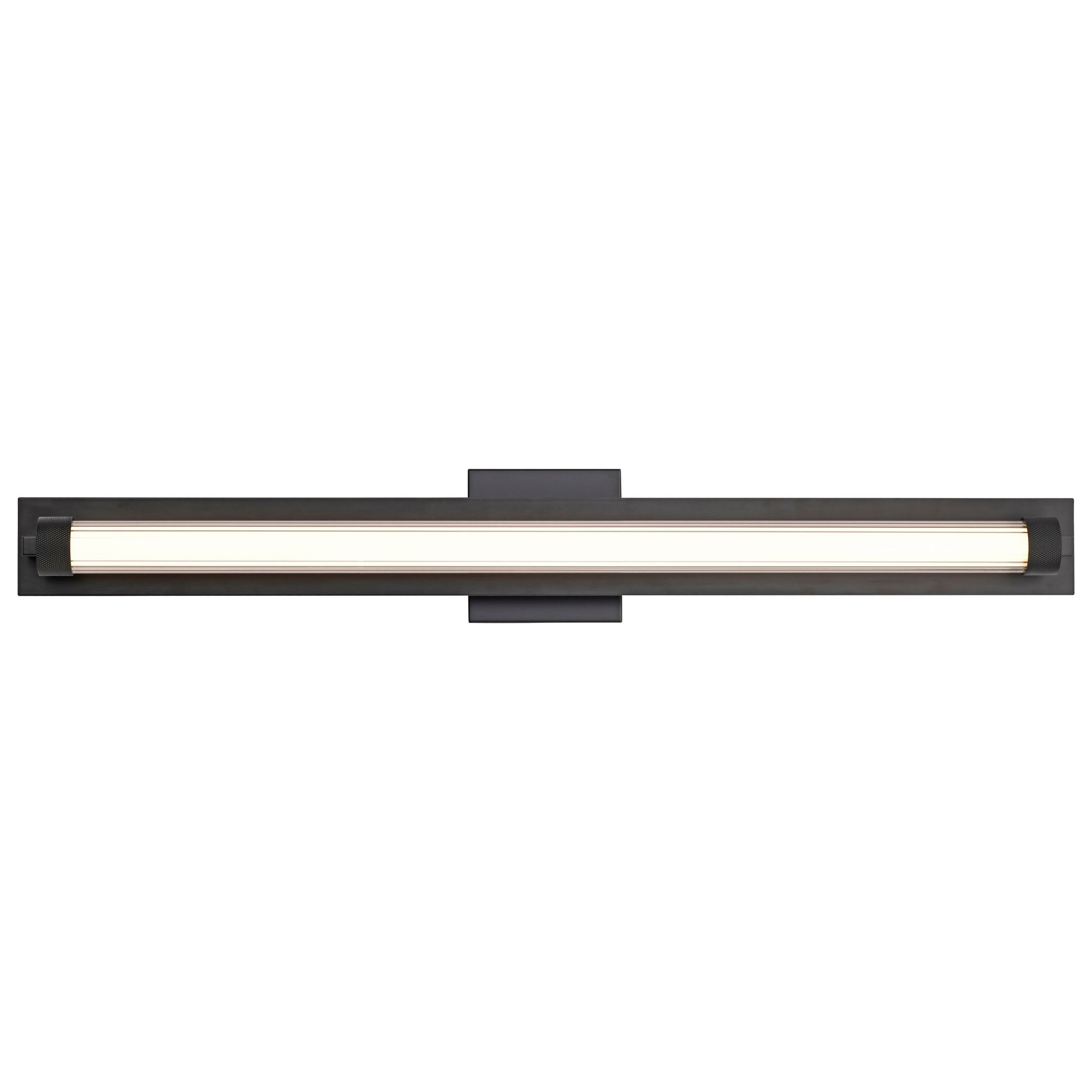 Nuvo Larissa 32" Wide Black LED Vanity - 3000K CCT