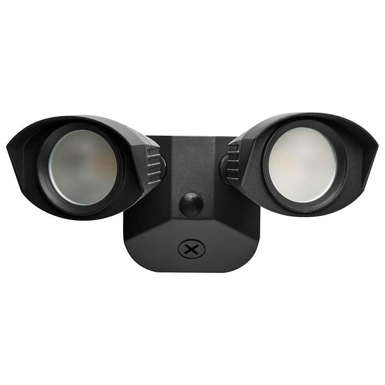 Image 2 Nuvo LED Security Light - Dual Head - Black Finish - 4000K more views