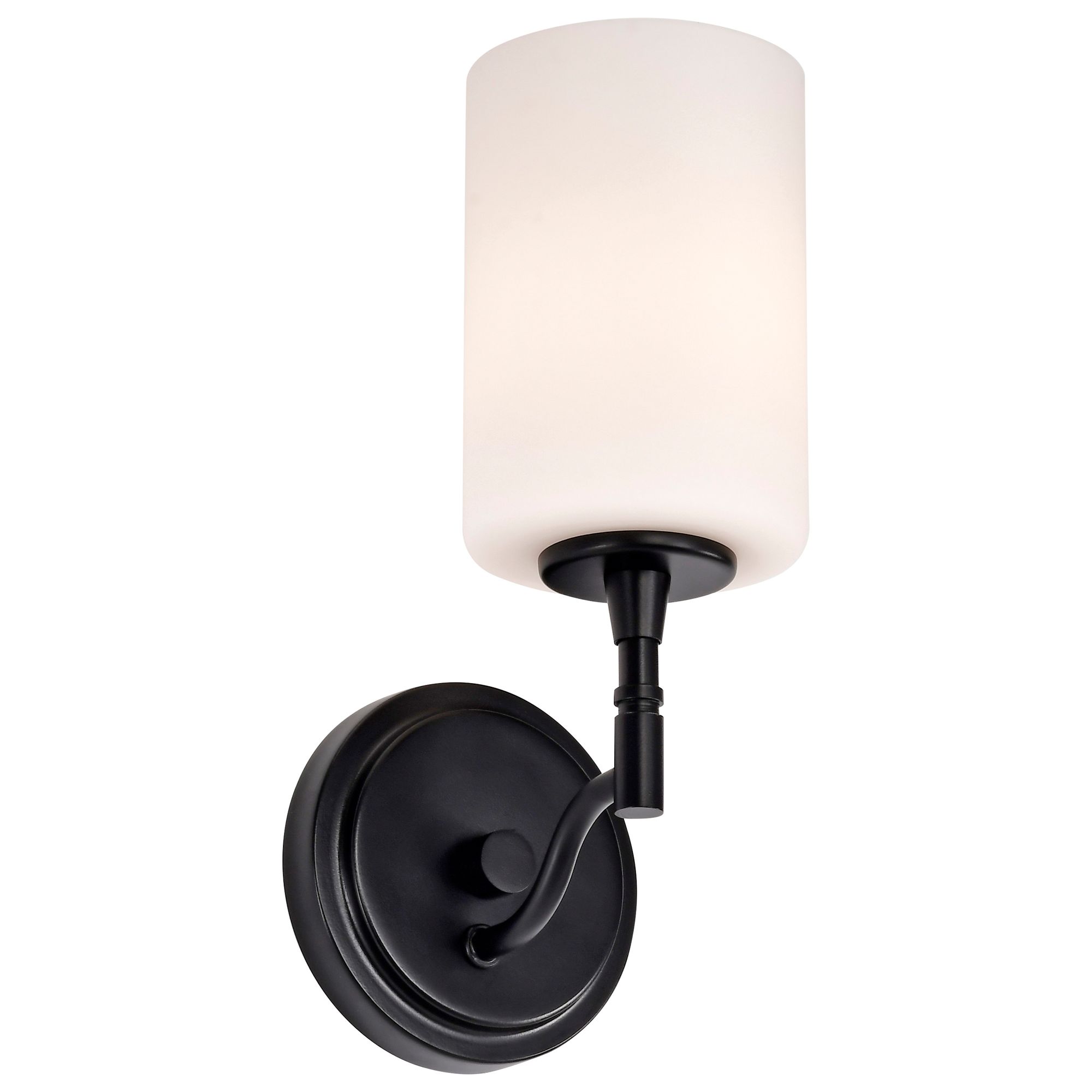 Image 4 Nuvo Liam 11 1/4" High Matte Black 1 Light Vanity more views