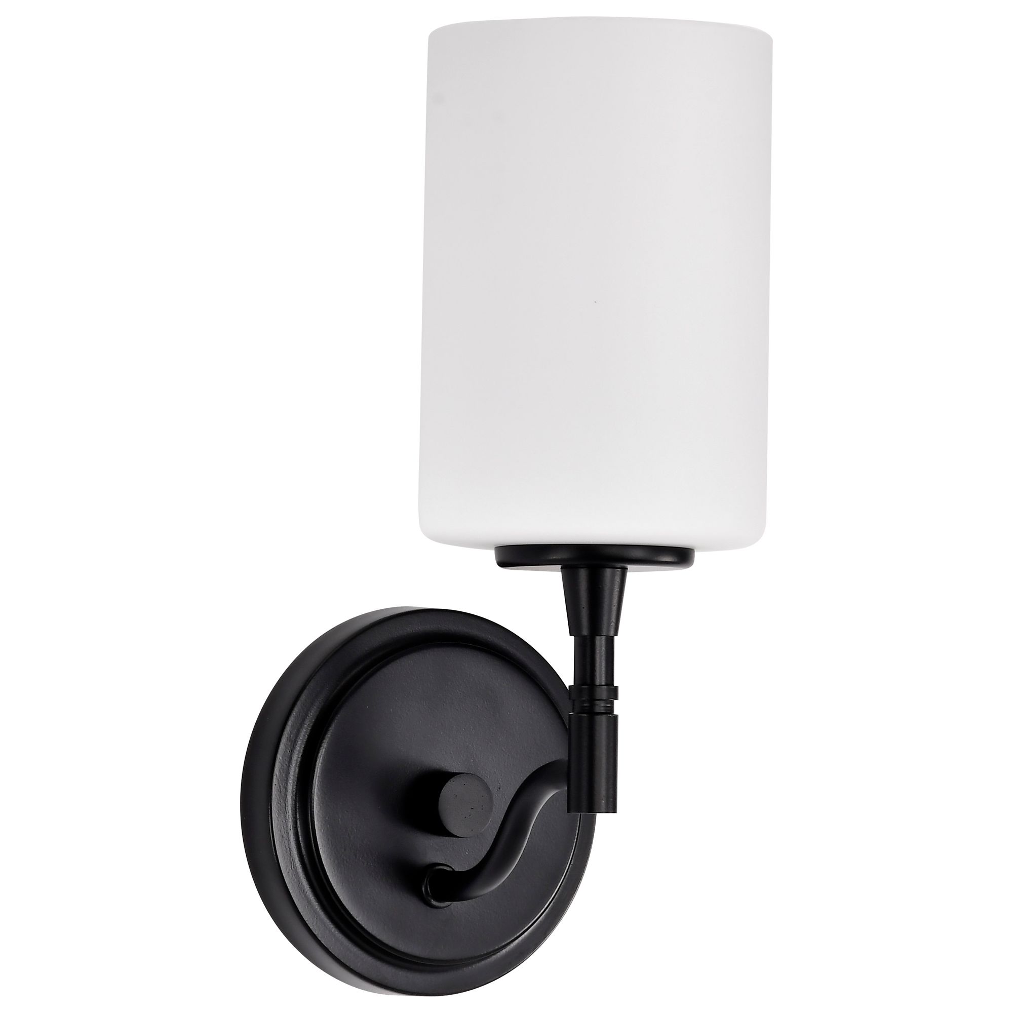 Image 5 Nuvo Liam 11 1/4" High Matte Black 1 Light Vanity more views