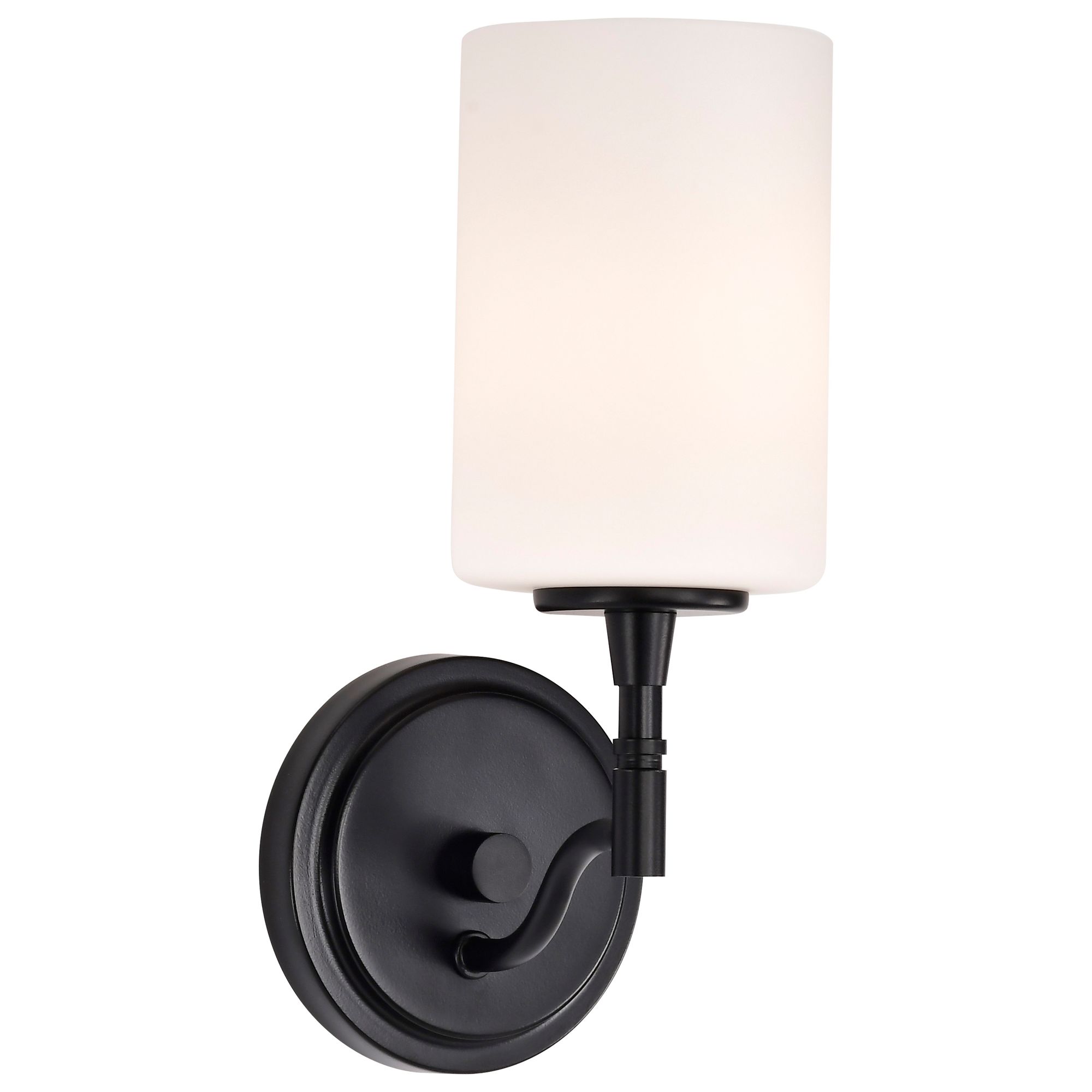 Image 6 Nuvo Liam 11 1/4" High Matte Black 1 Light Vanity more views