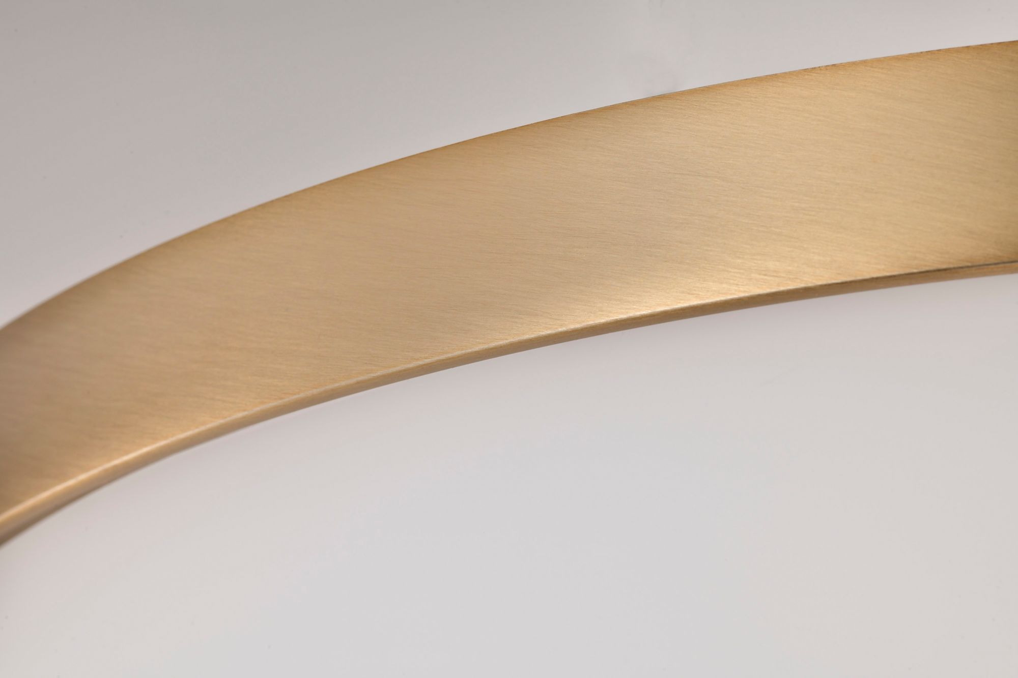 Nuvo Liam 16 1/2" Wide Brushed Brass 3 Light Flush Mount