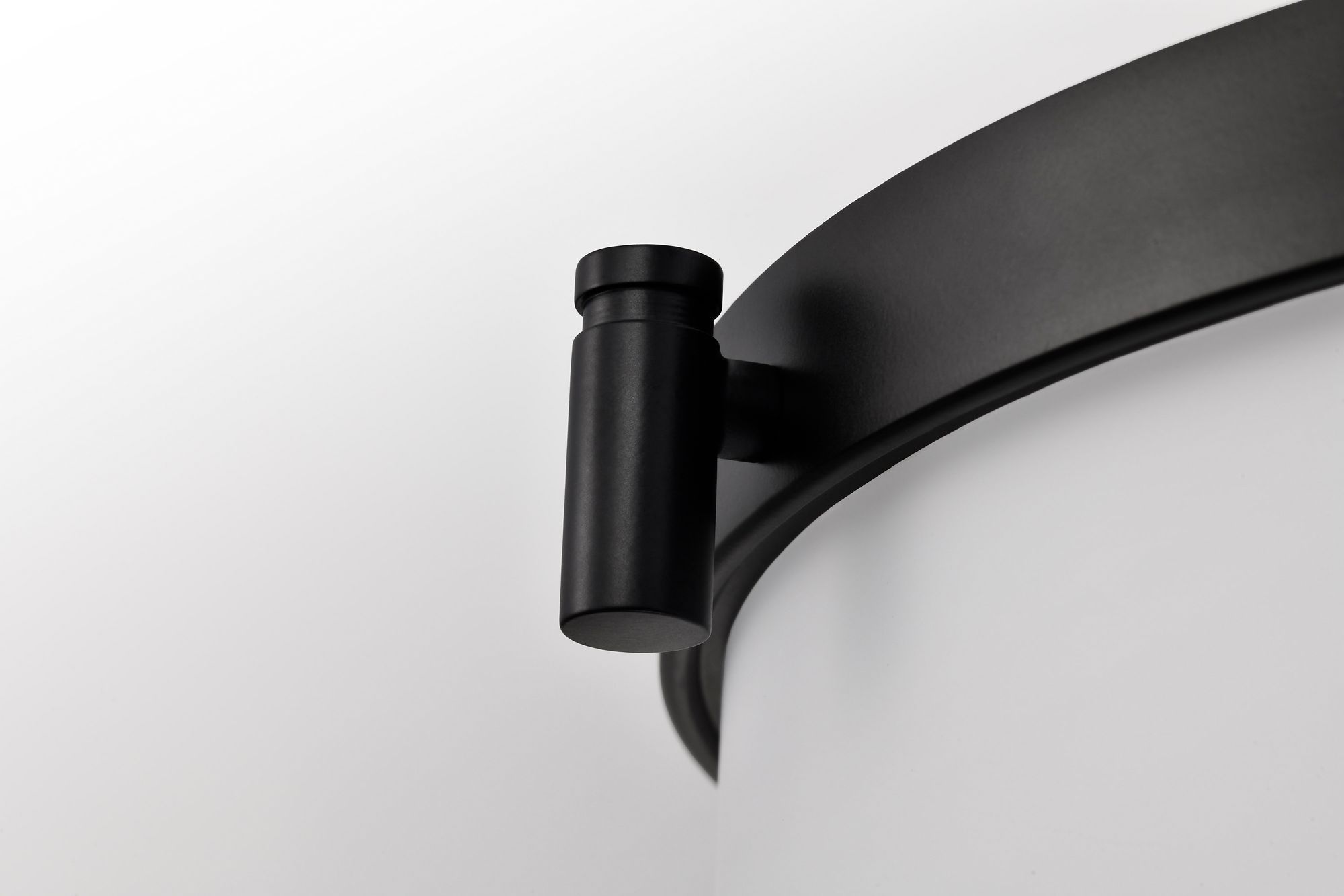 Image 7 Nuvo Liam 16 1/2" Wide Matte Black 3 Light Flush Mount more views