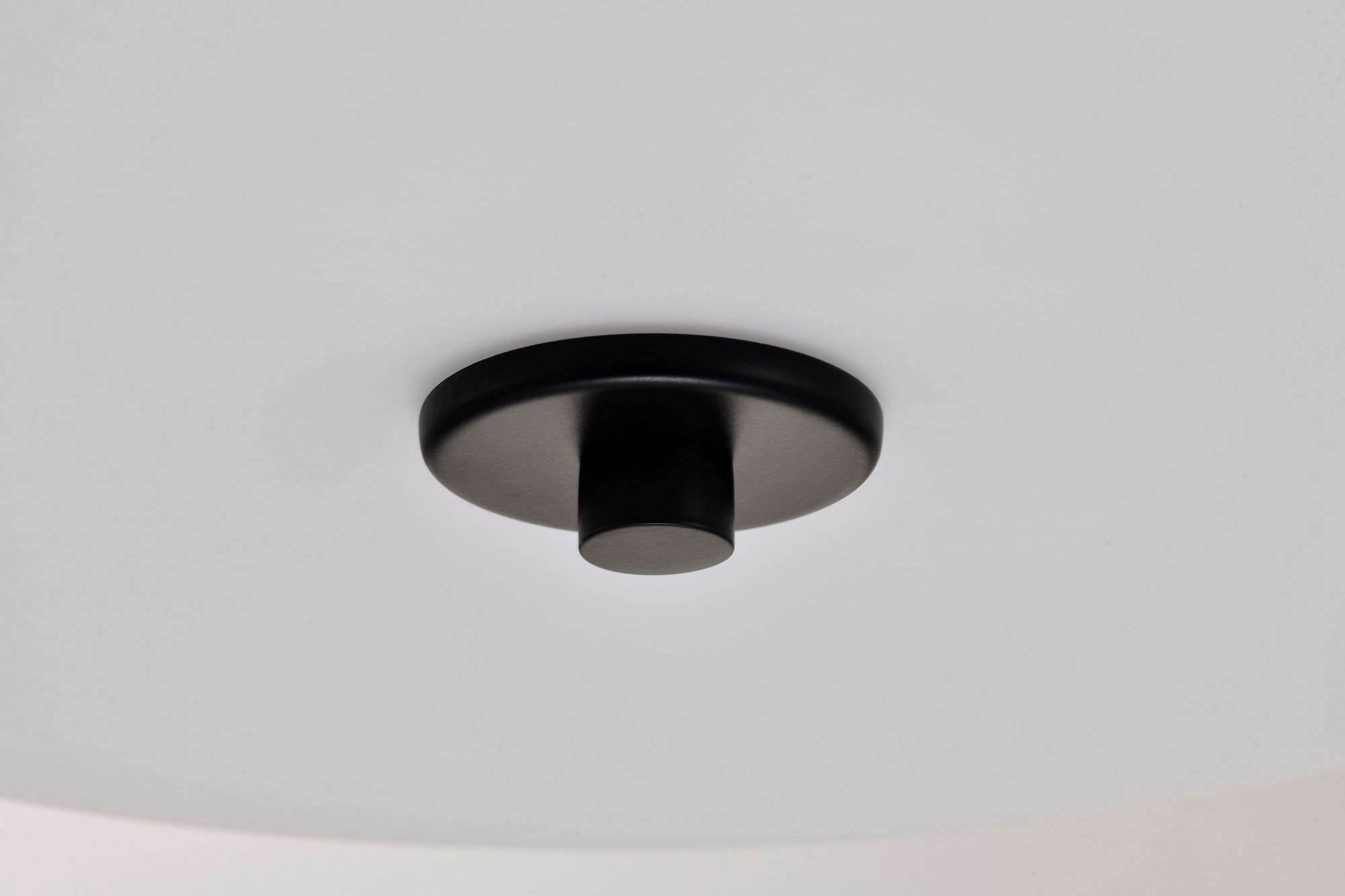 Nuvo Liam 16 1/2" Wide Matte Black 3 Light Flush Mount