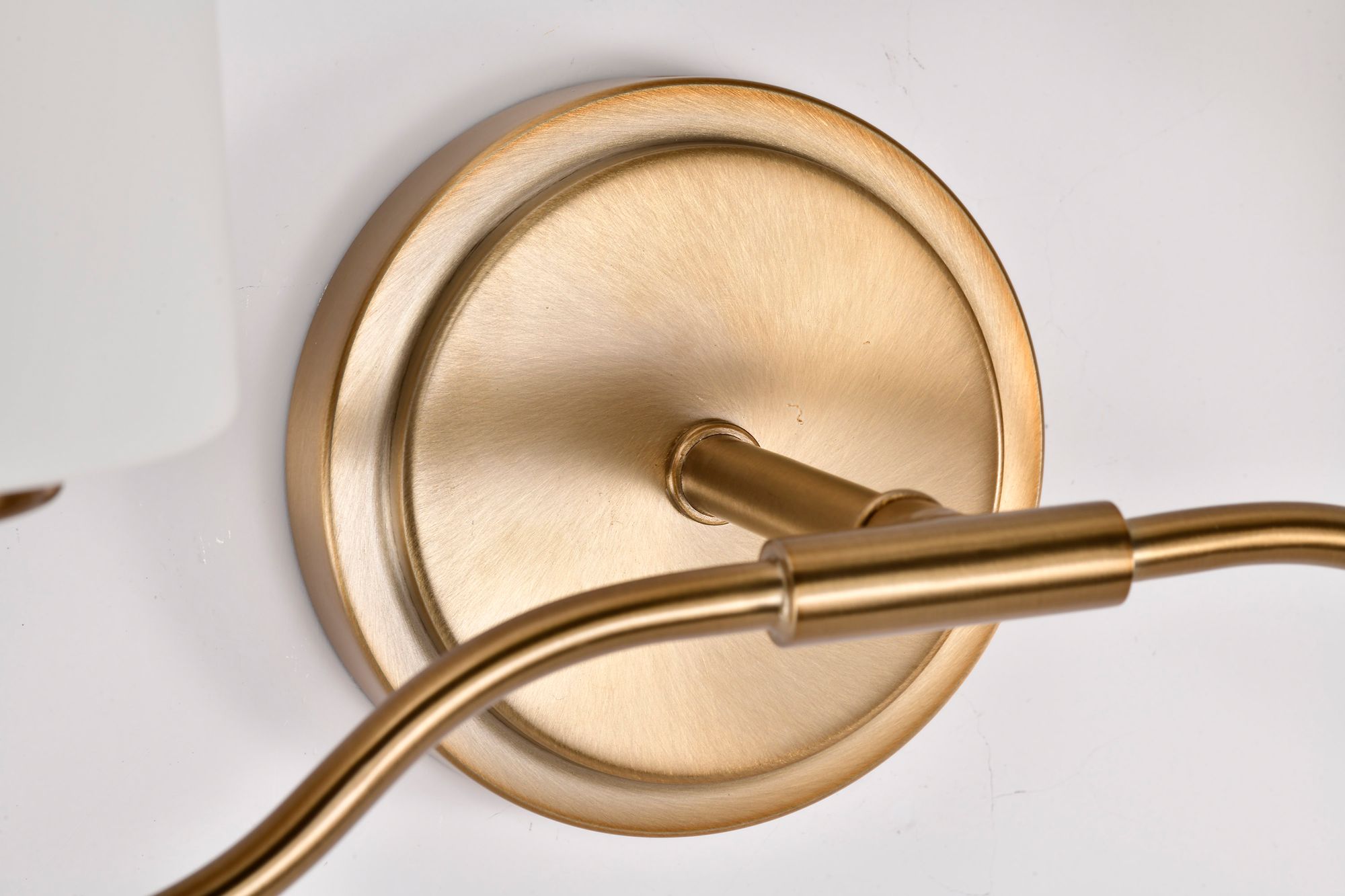 Nuvo Liam 16" Wide Burnished Brass 2 Light Vanity