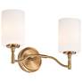 4_Nuvo Liam 16" Wide Burnished Brass 2 Light Vanity more views