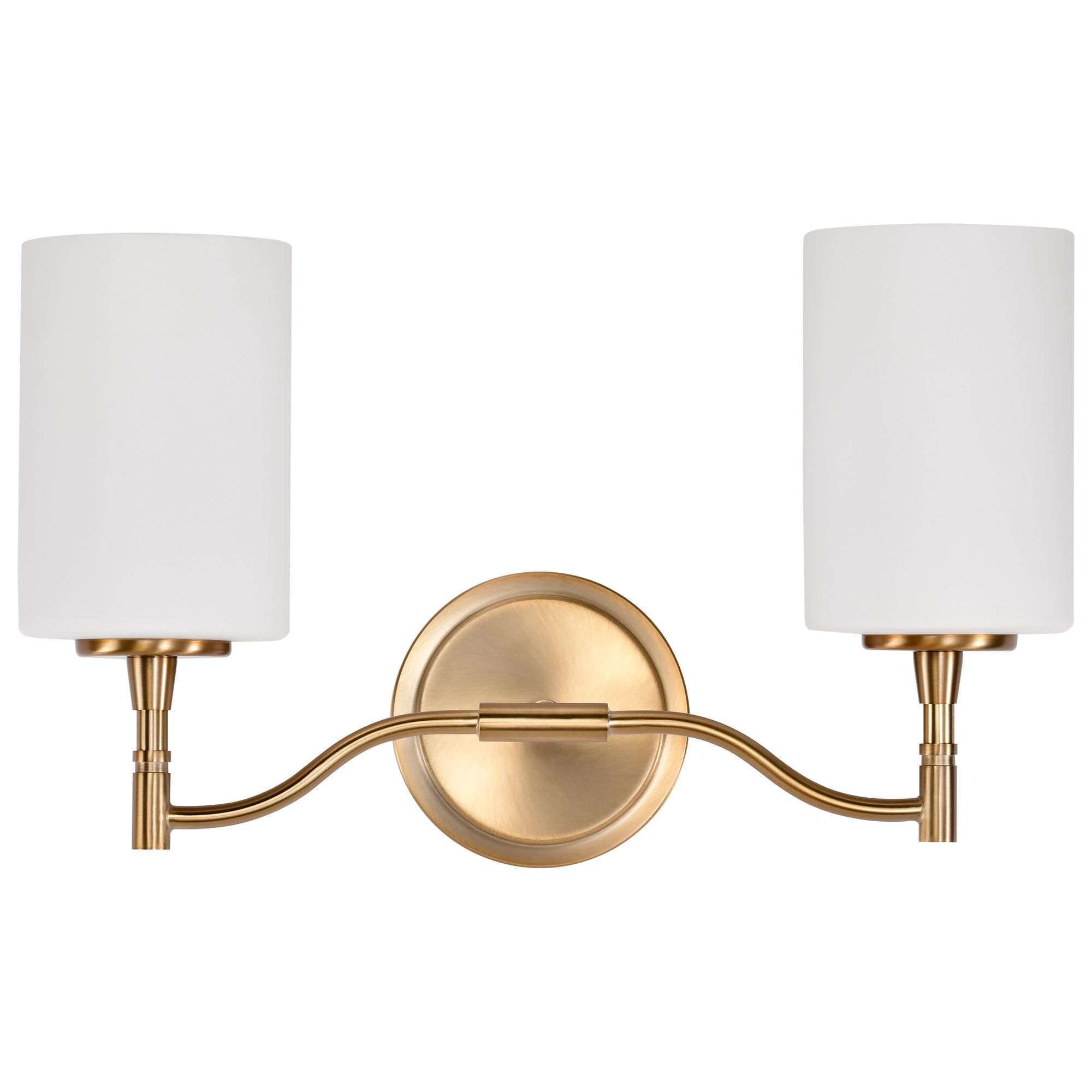 Image 7 Nuvo Liam 16" Wide Burnished Brass 2 Light Vanity more views