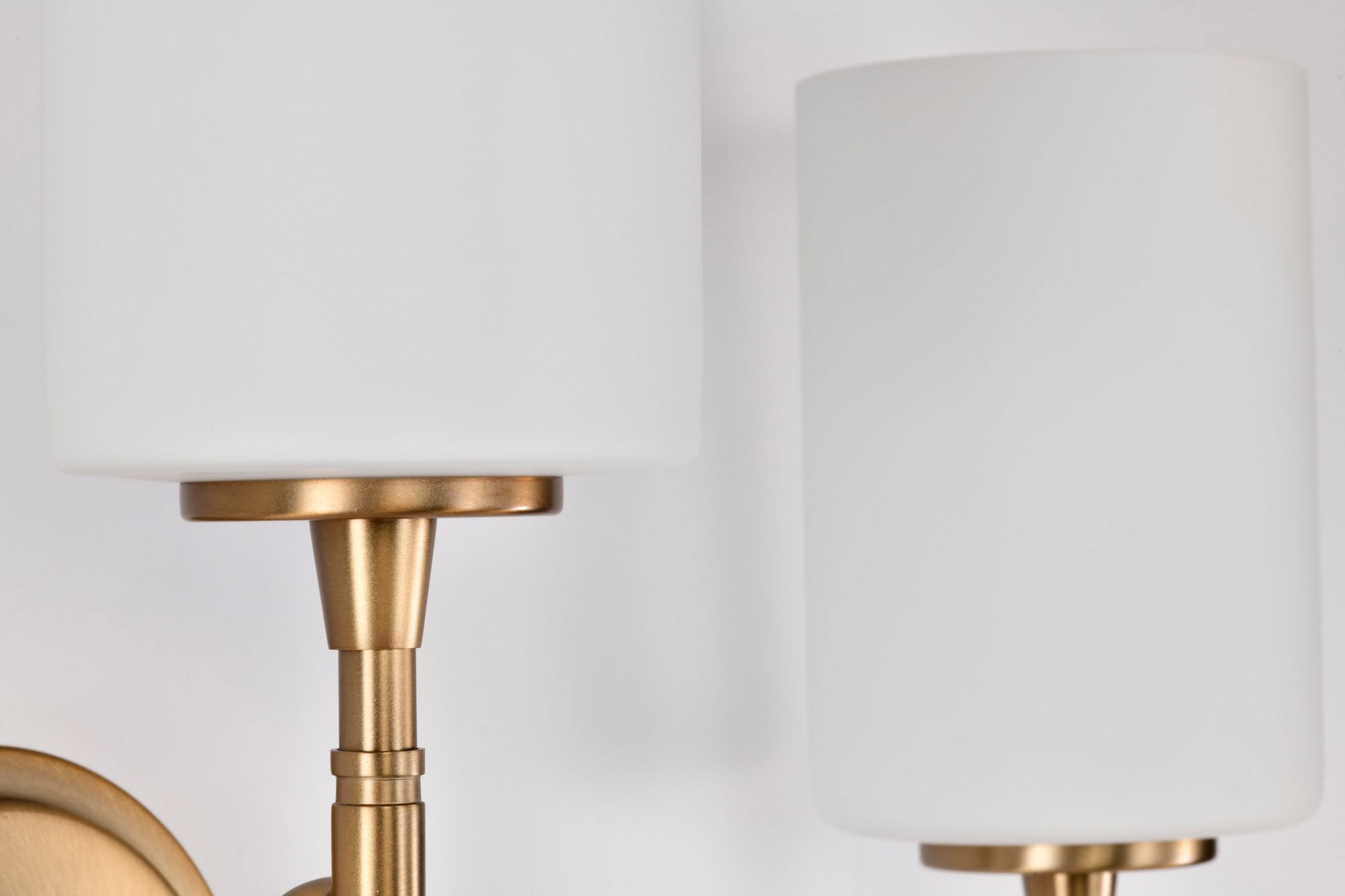 Nuvo Liam 22" Wide Burnished Brass 3 Light Vanity