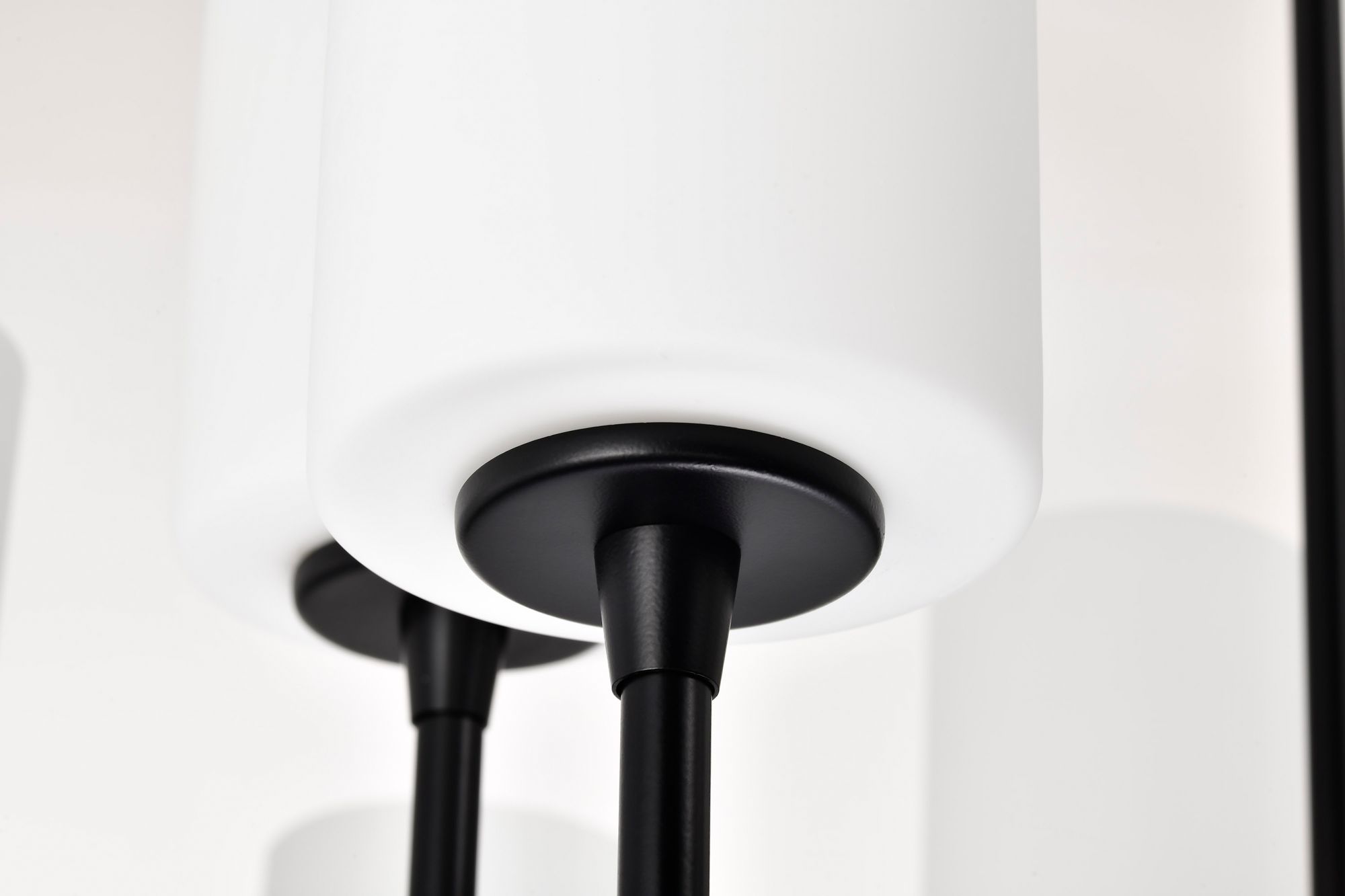 Nuvo Liam 30" Wide Matte Black 9 Light Chandelier