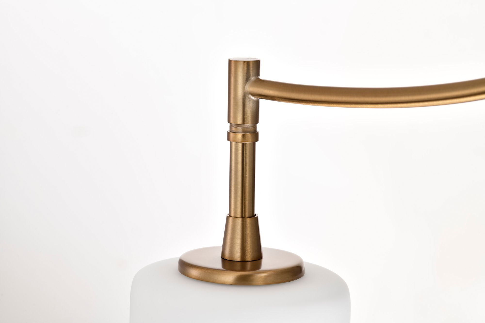 Nuvo Liam 36" Burnished Brass 3 Light Island Pendant