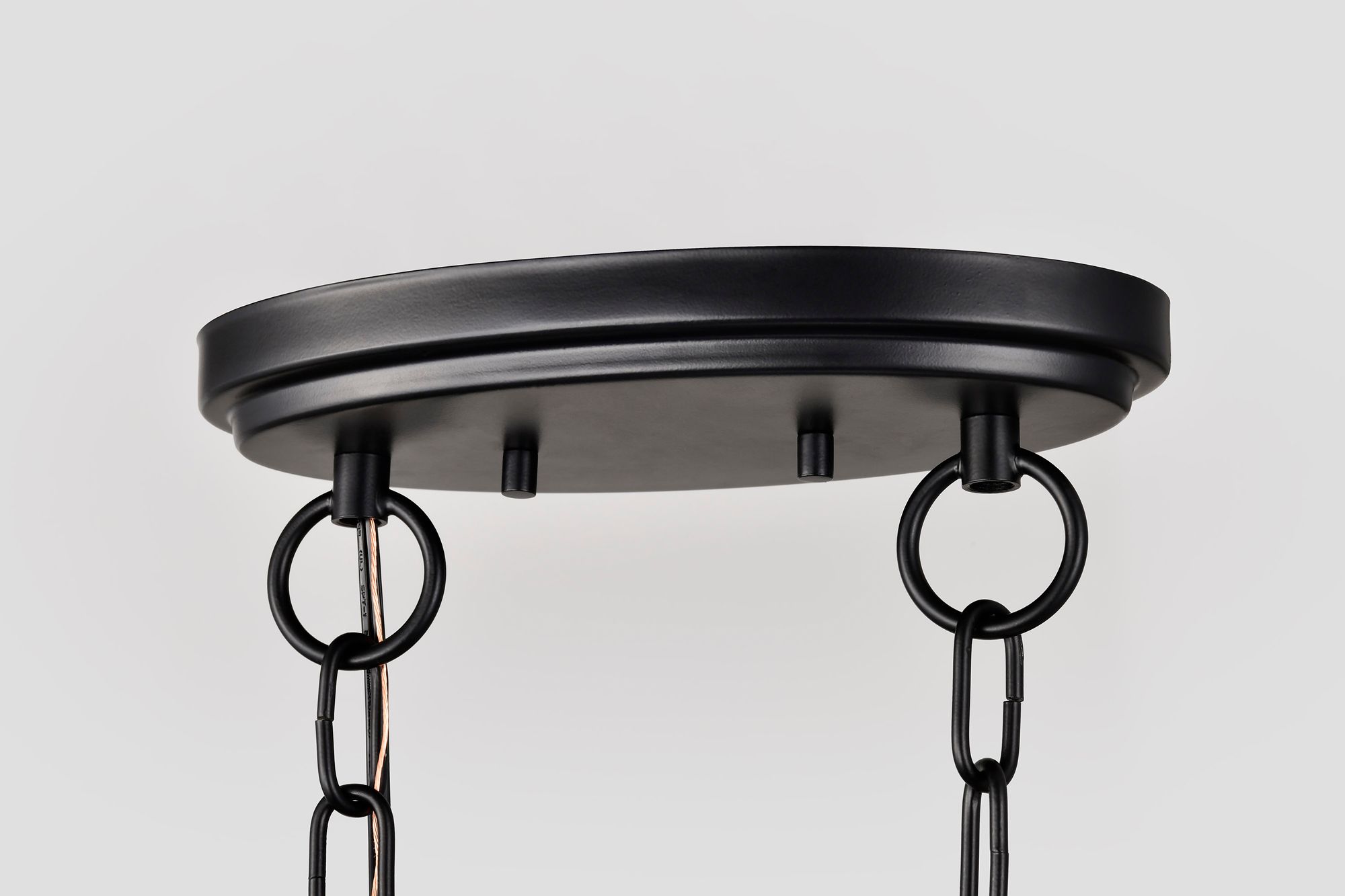 Nuvo Liam 36" Matte Black 3 Light Island Pendant