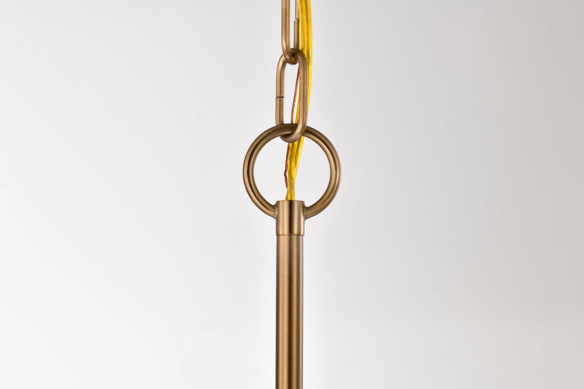 Image 7 Nuvo Liam 4" Wide Burnished Brass 1 Light Mini Pendant more views
