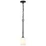 4_Nuvo Liam 4" Wide Matte Black 1 Light Mini Pendant more views