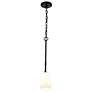 6_Nuvo Liam 4" Wide Matte Black 1 Light Mini Pendant more views