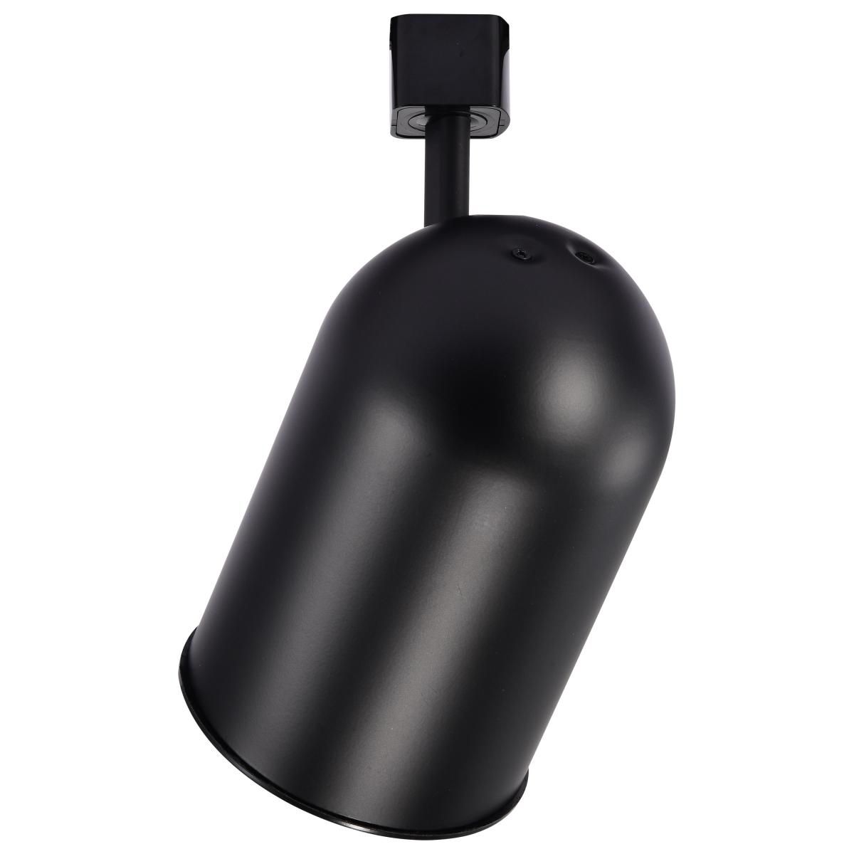 Image 5 Nuvo Lighting 120V Black R30 Bullet Cylinder Track Head more views