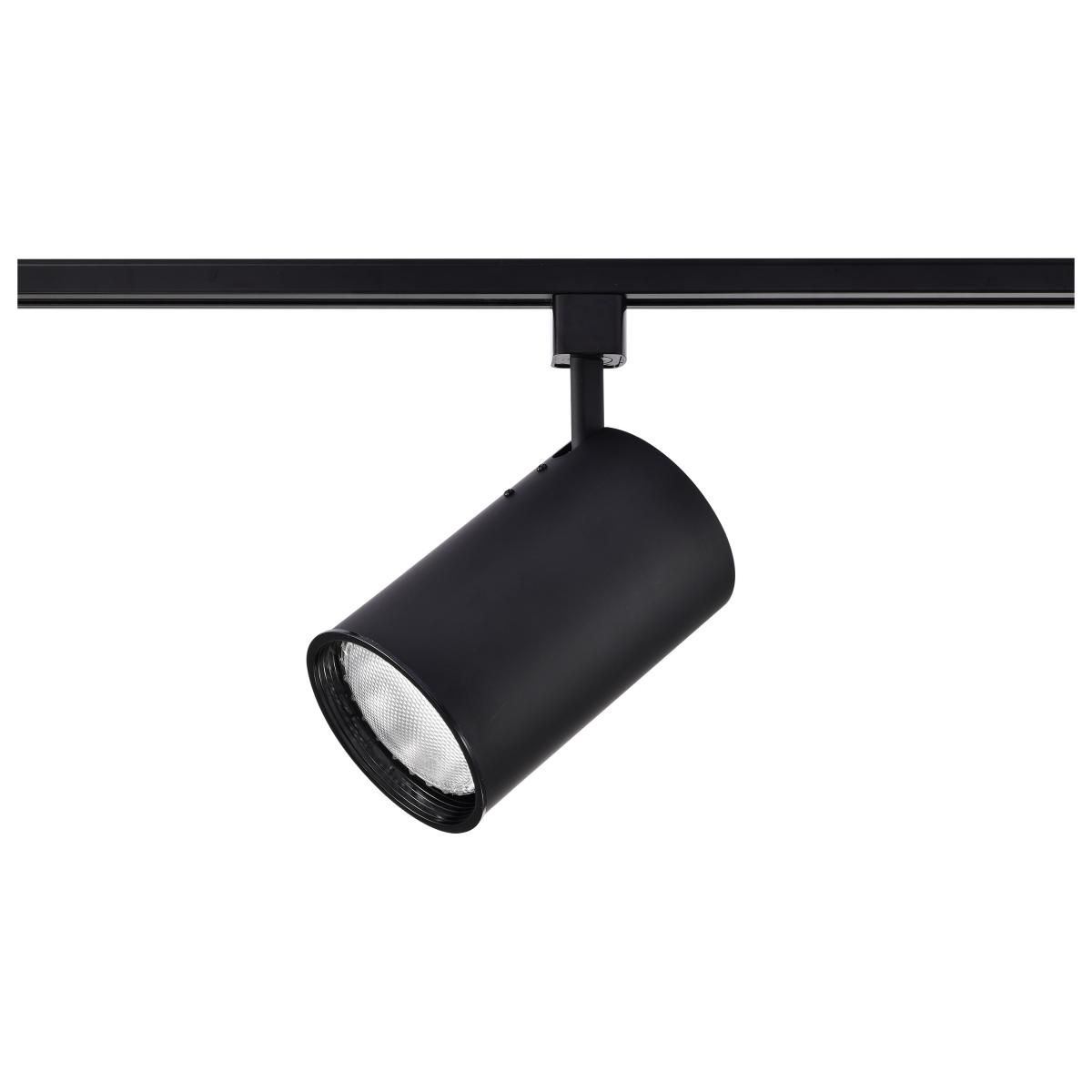 Thumbnail2 of Nuvo Lighting 120V Black R30 Straight Cylinder Track Head more views