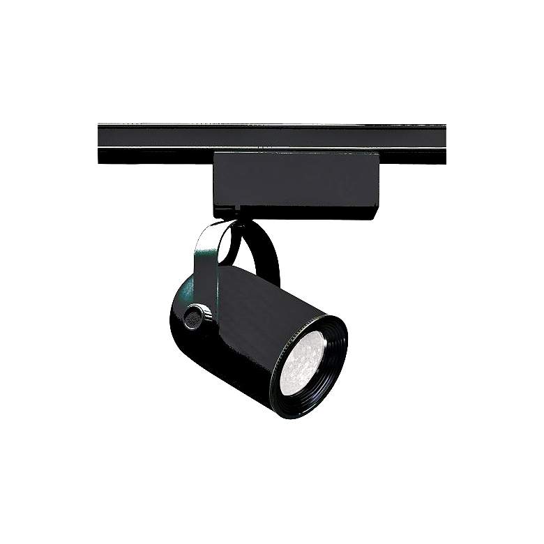 Image 1 Nuvo Lighting 12V Black MR16 Round Back Track Light Head