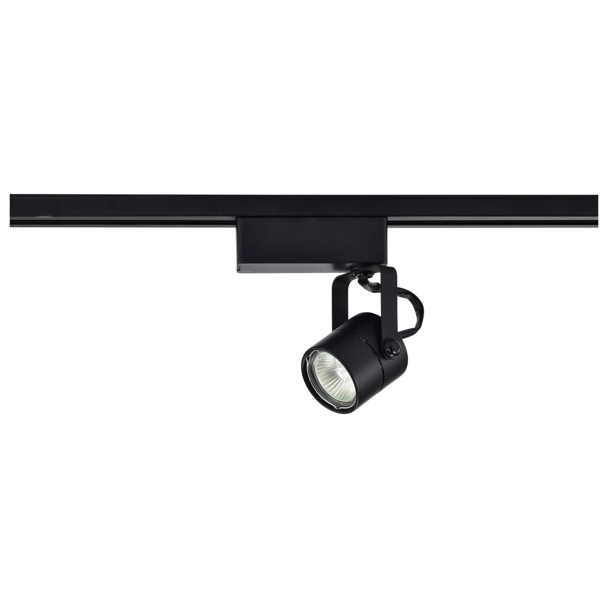 Nuvo Lighting 12V Black MR16 Round Track Light Head