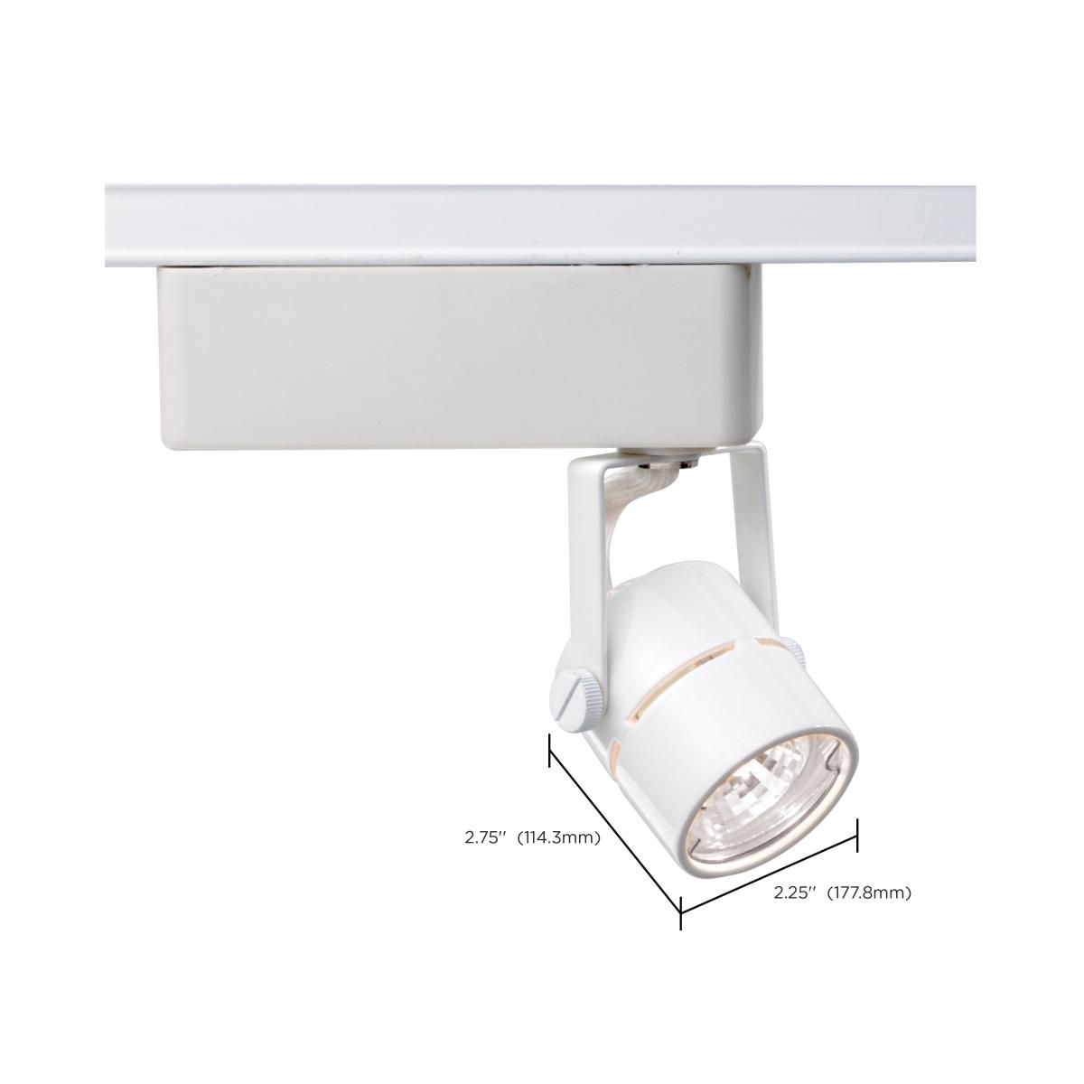 Nuvo  Lighting 12V White MR16 Round Track Light Head