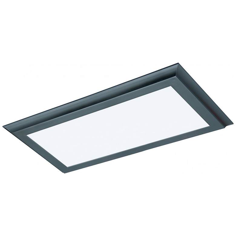 Image 1 Nuvo Lighting 24" Wide Bronze Finish 22 Watt LED Ceiling Light Panel