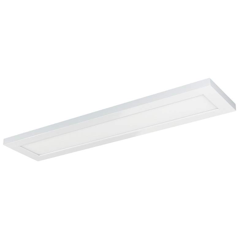 Image 1 Nuvo Lighting 24" wide White Finish 22 Watt LED Ceiling Light Panel