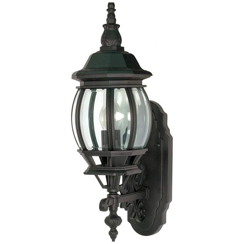 Image 1 Nuvo Lighting Central Park 20 1/2 inch High Outdoor Wall Lantern